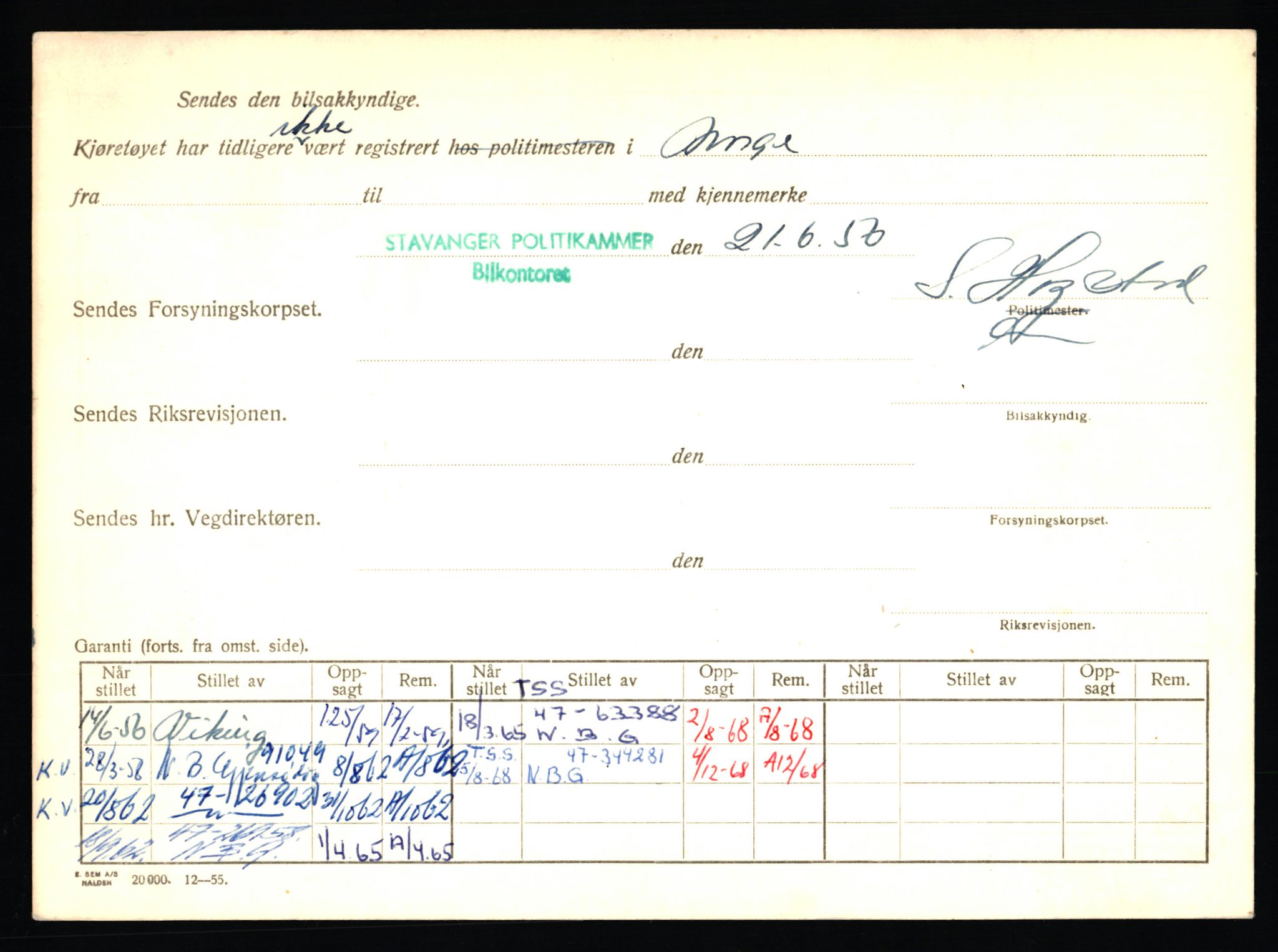 Stavanger trafikkstasjon, SAST/A-101942/0/F/L0008: L-2550 - L-2999, 1930-1971, p. 1252