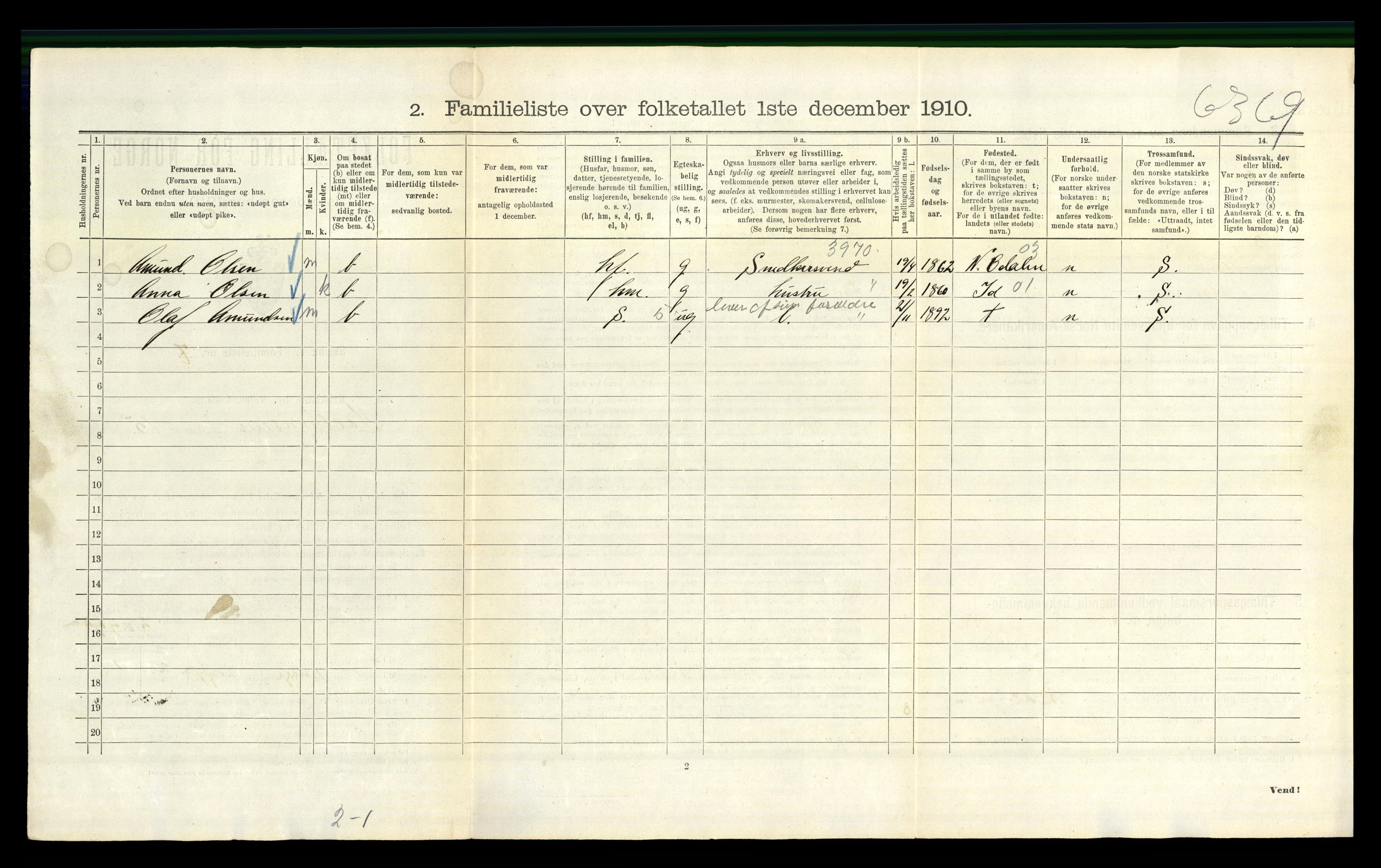 RA, 1910 census for Kristiania, 1910, p. 35562