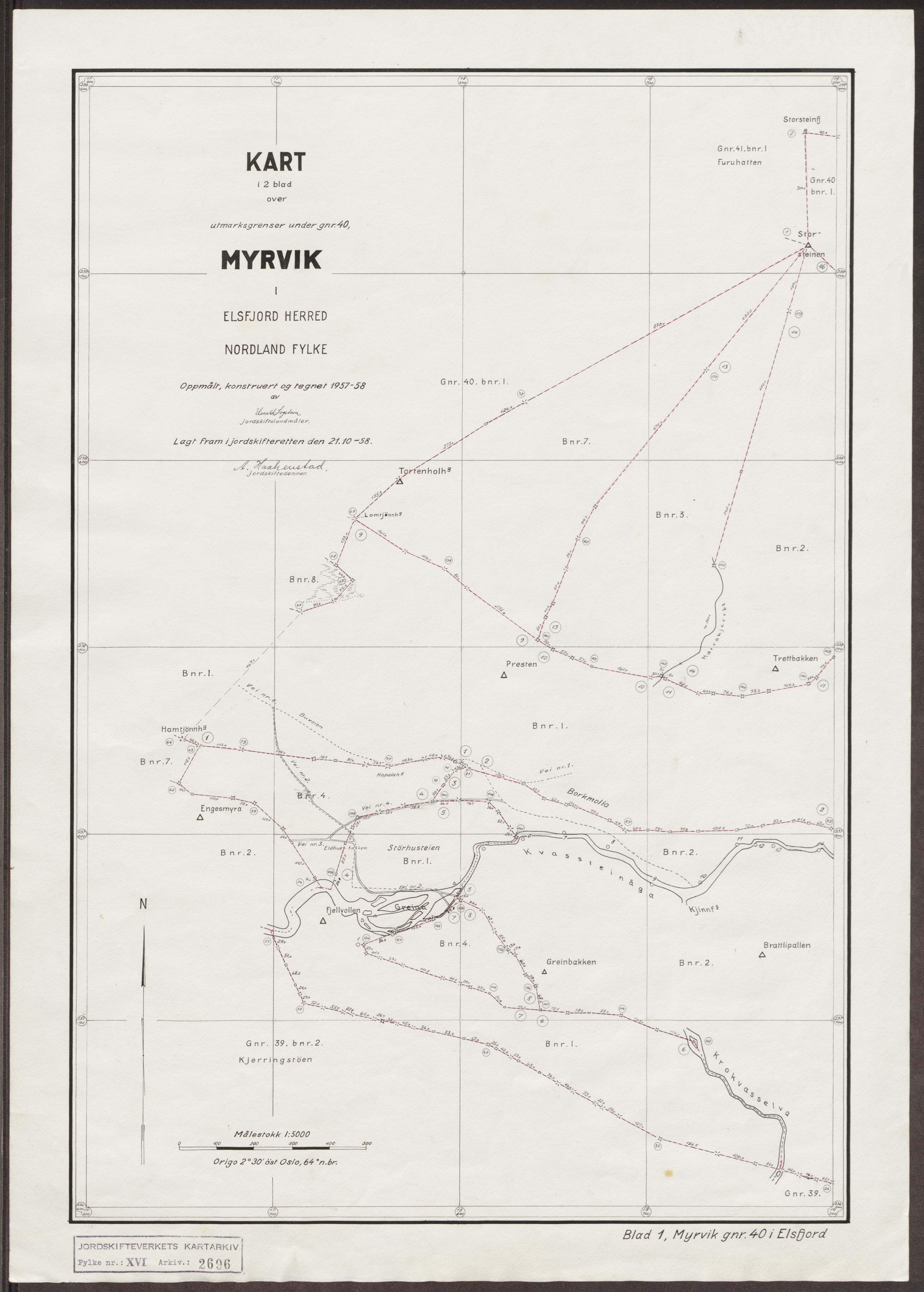 Jordskifteverkets kartarkiv, RA/S-3929/T, 1859-1988, p. 3458