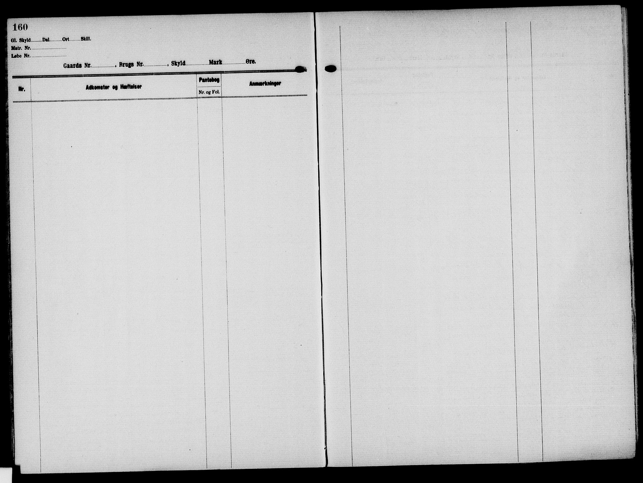 Solør tingrett, AV/SAH-TING-008/H/Ha/Hak/L0002: Mortgage register no. II, 1900-1935, p. 160