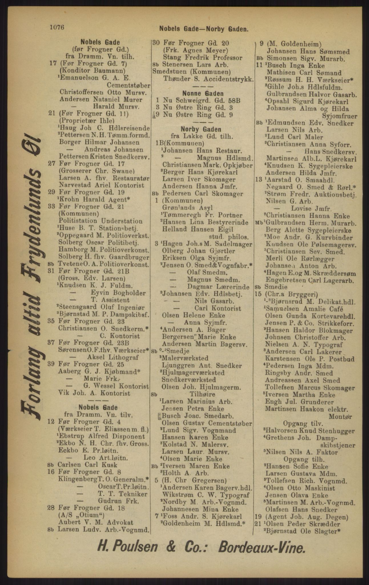 Kristiania/Oslo adressebok, PUBL/-, 1902, p. 1076