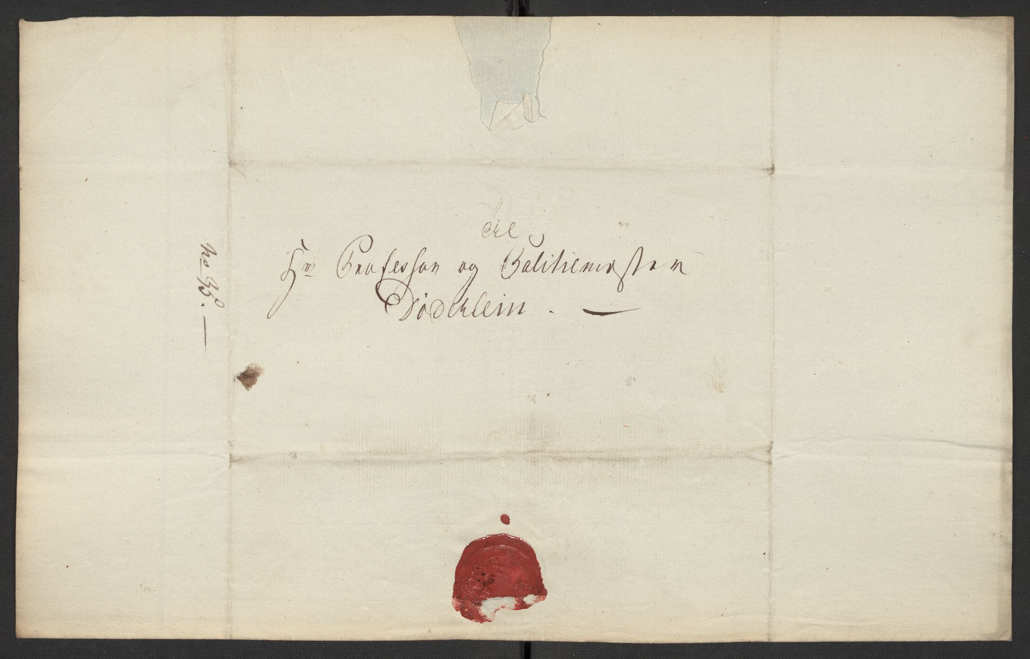 Oslo politidistrikt, AV/SAO-A-10085/D/Da/L0003: Innkomne brev, pro memoria m.v., 1781, p. 317