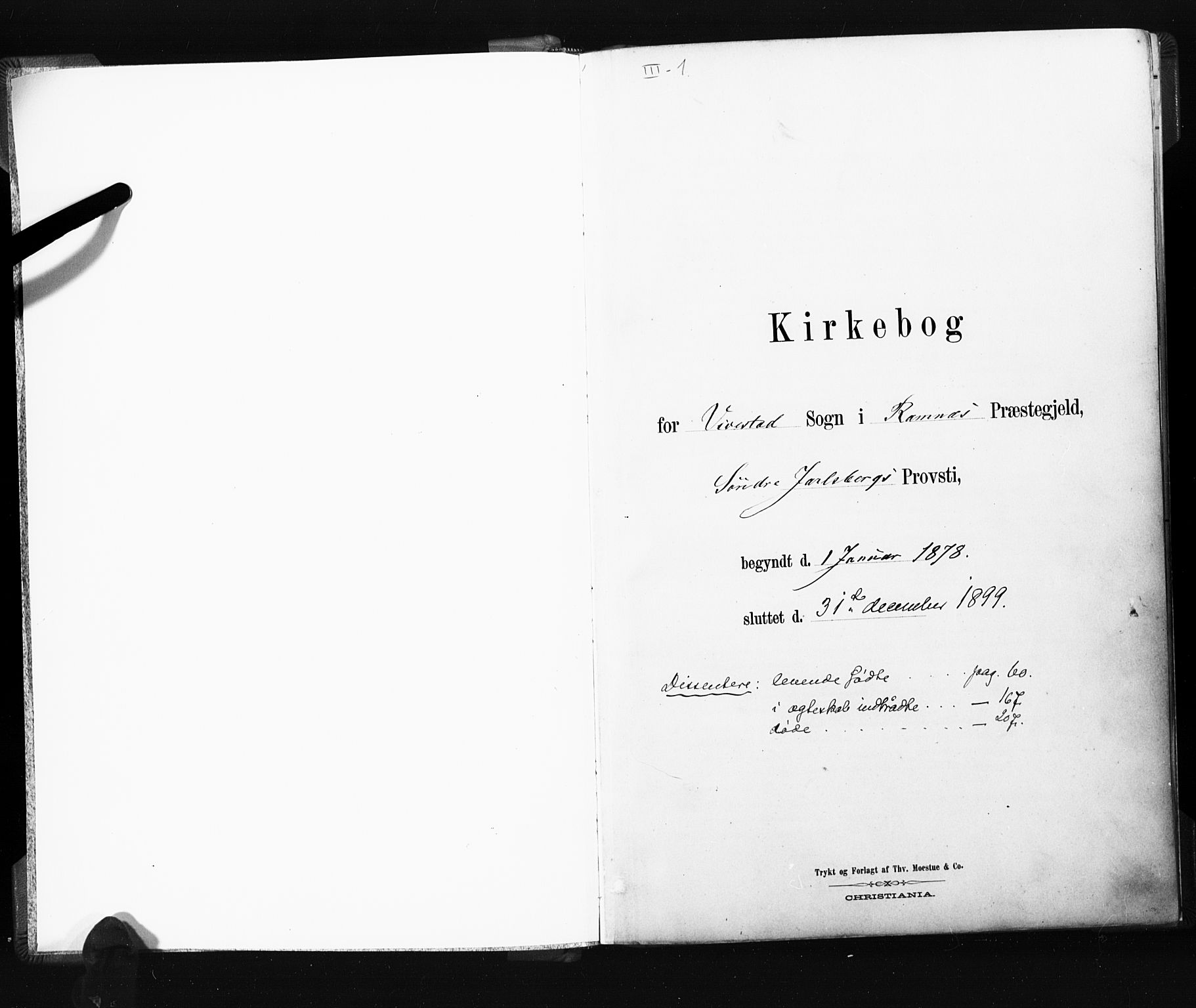 Ramnes kirkebøker, SAKO/A-314/F/Fc/L0001: Parish register (official) no. III 1, 1878-1899