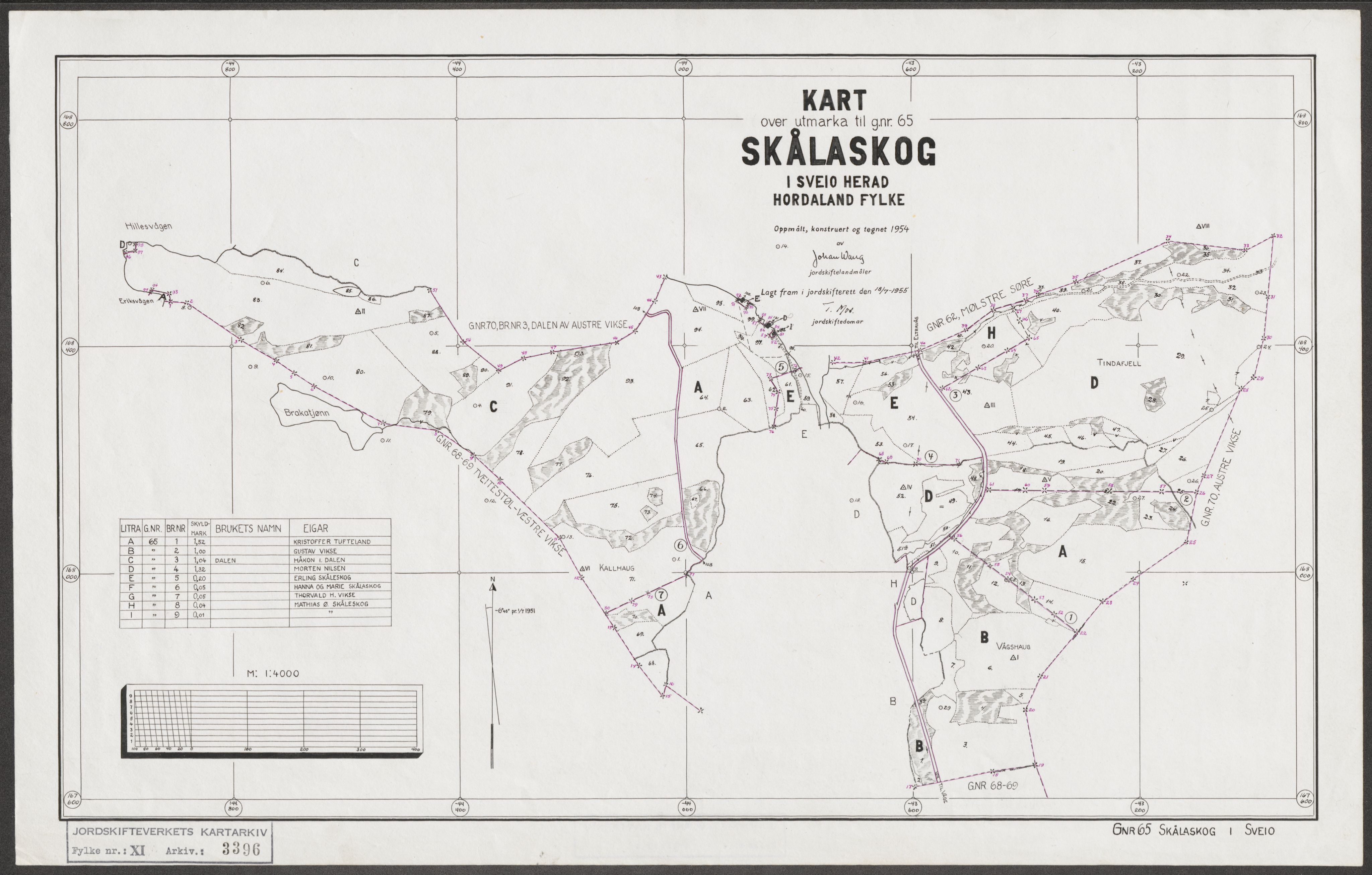 Jordskifteverkets kartarkiv, AV/RA-S-3929/T, 1859-1988, p. 3876