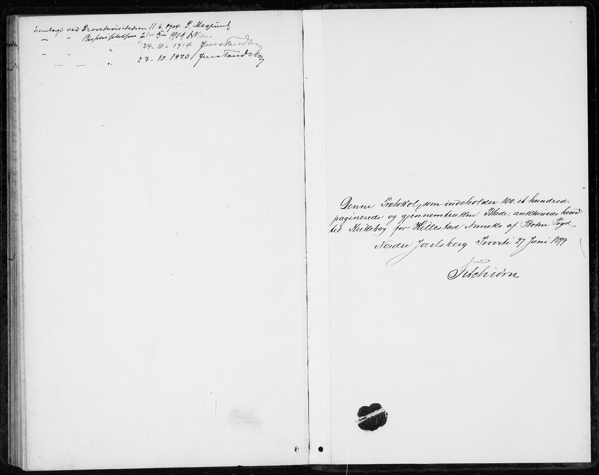 Botne kirkebøker, SAKO/A-340/F/Fb/L0002: Parish register (official) no. II 2, 1902-1915