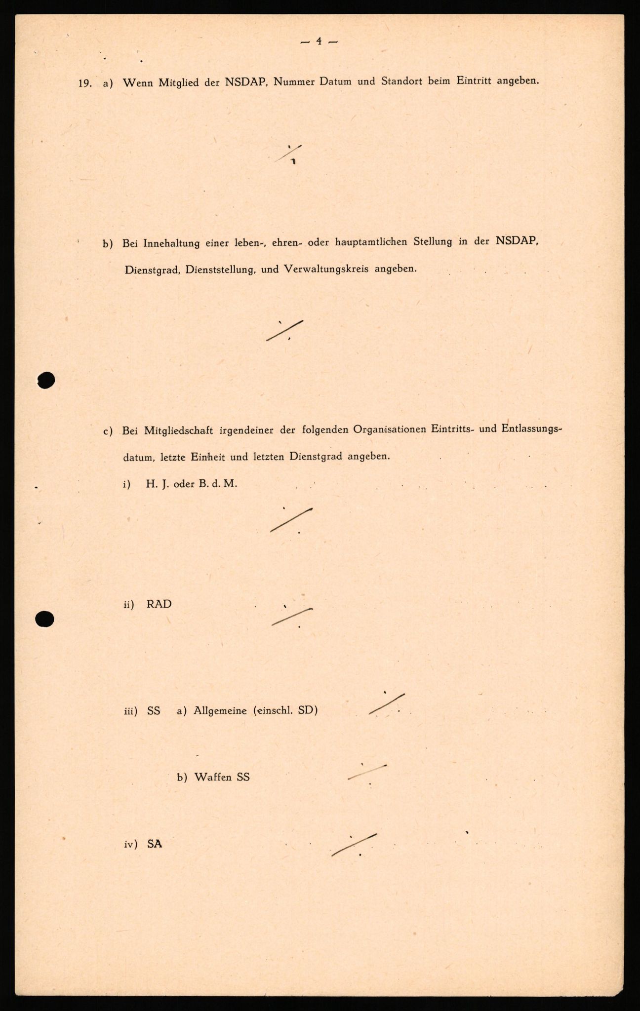 Forsvaret, Forsvarets overkommando II, AV/RA-RAFA-3915/D/Db/L0038: CI Questionaires. Tyske okkupasjonsstyrker i Norge. Østerrikere., 1945-1946, p. 14