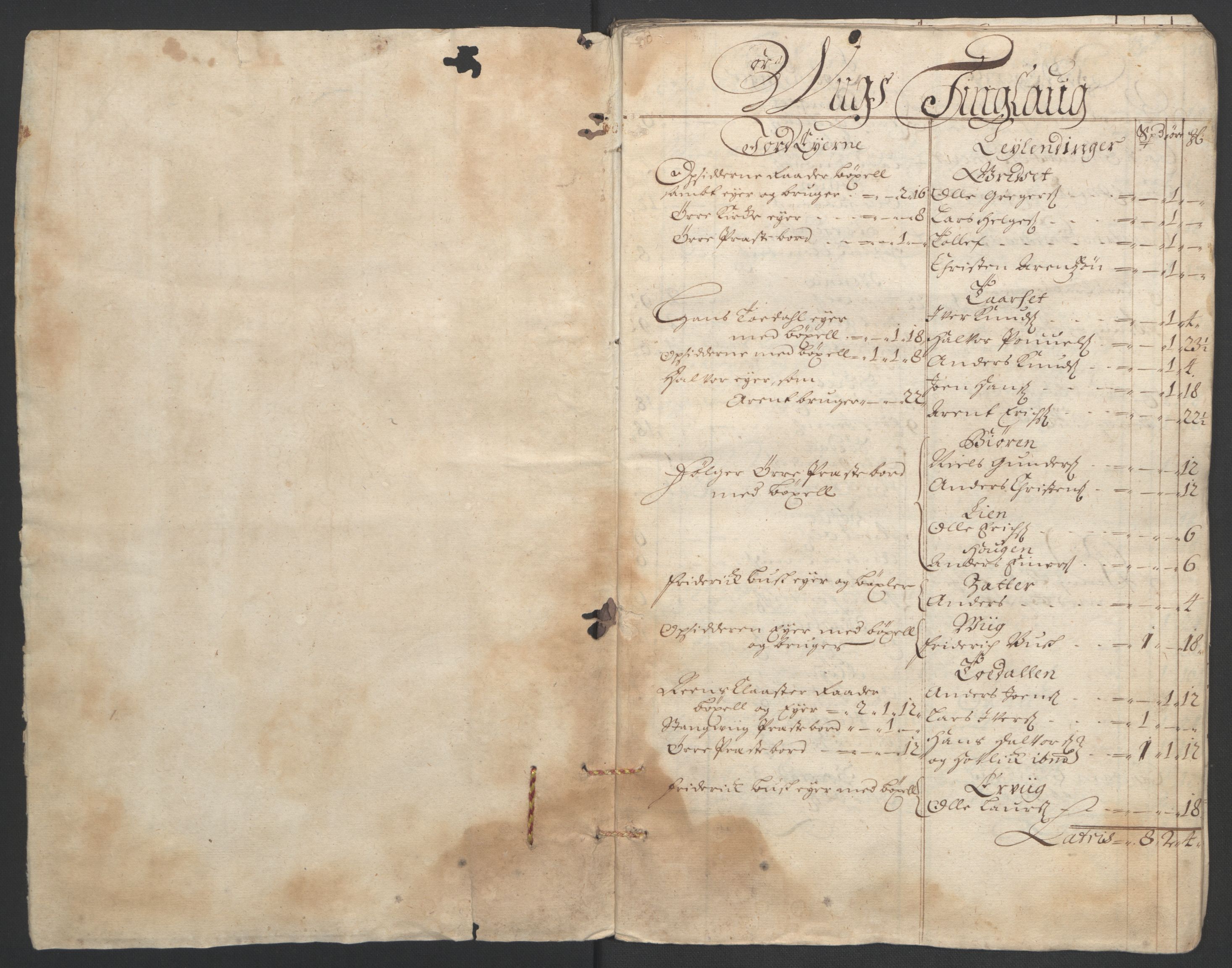Rentekammeret inntil 1814, Reviderte regnskaper, Fogderegnskap, RA/EA-4092/R56/L3735: Fogderegnskap Nordmøre, 1692-1693, p. 15