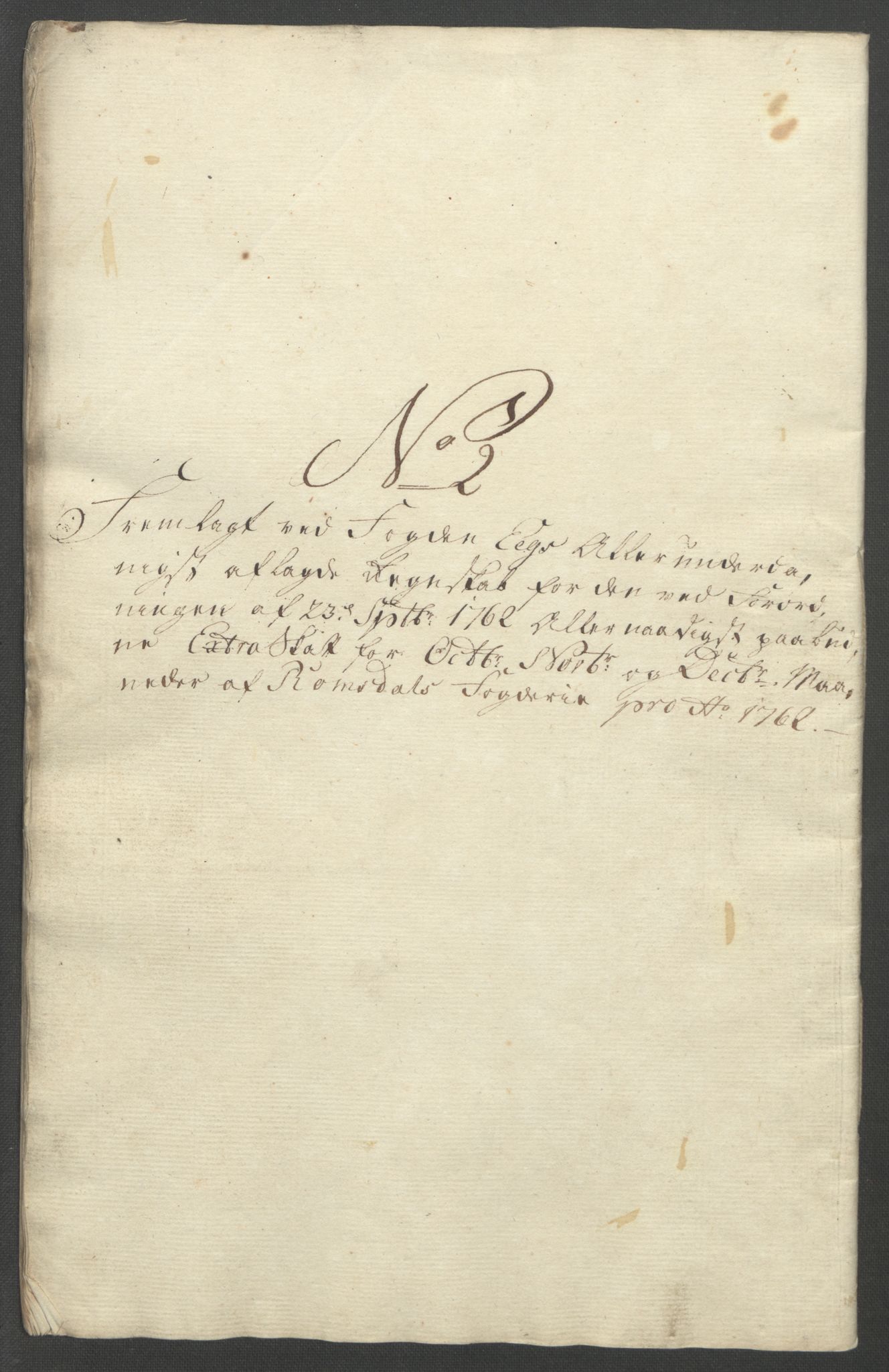 Rentekammeret inntil 1814, Reviderte regnskaper, Fogderegnskap, RA/EA-4092/R55/L3730: Ekstraskatten Romsdal, 1762-1763, p. 163