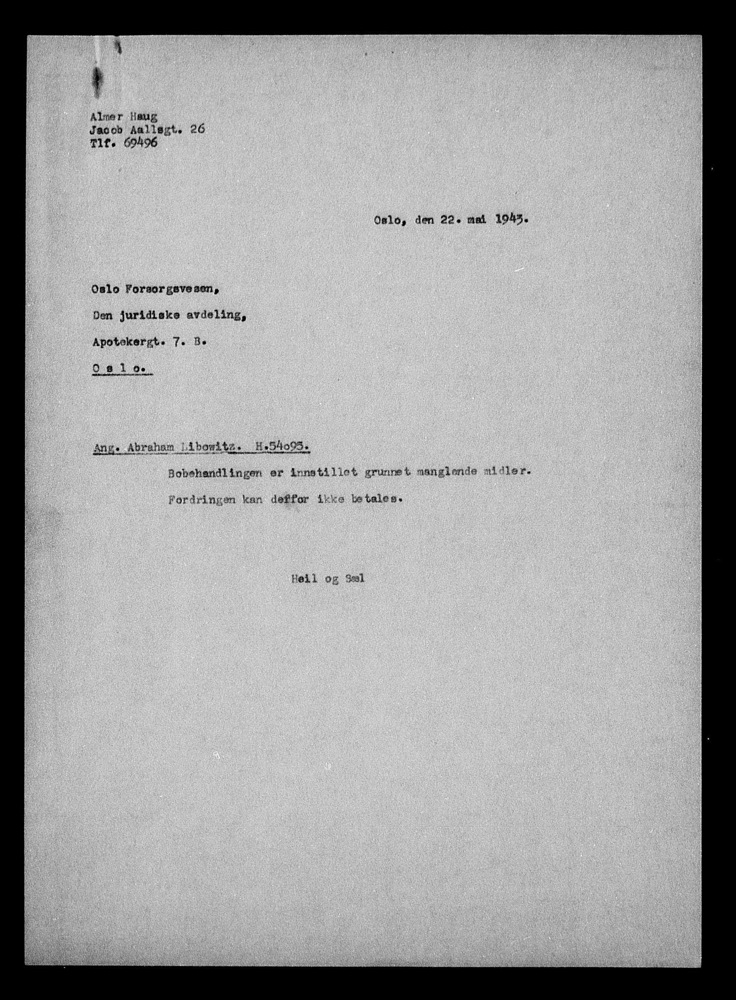 Justisdepartementet, Tilbakeføringskontoret for inndratte formuer, AV/RA-S-1564/H/Hc/Hcc/L0959: --, 1945-1947, p. 530