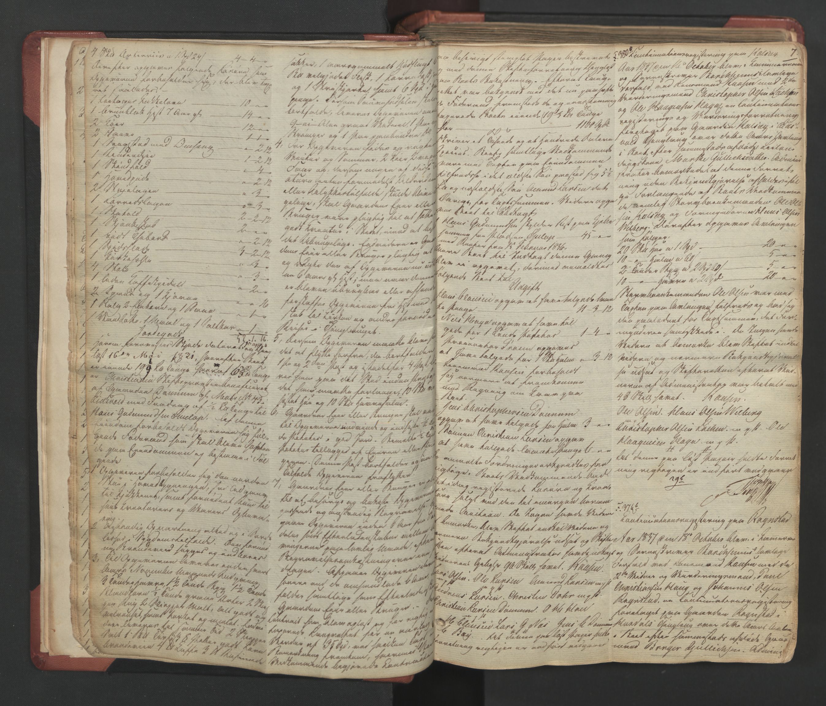 Øvre Romerike sorenskriveri, AV/SAO-A-10649/H/Hb/L0026: Skifteprotokoll nr. 26, 1837-1863, p. 6b-7a