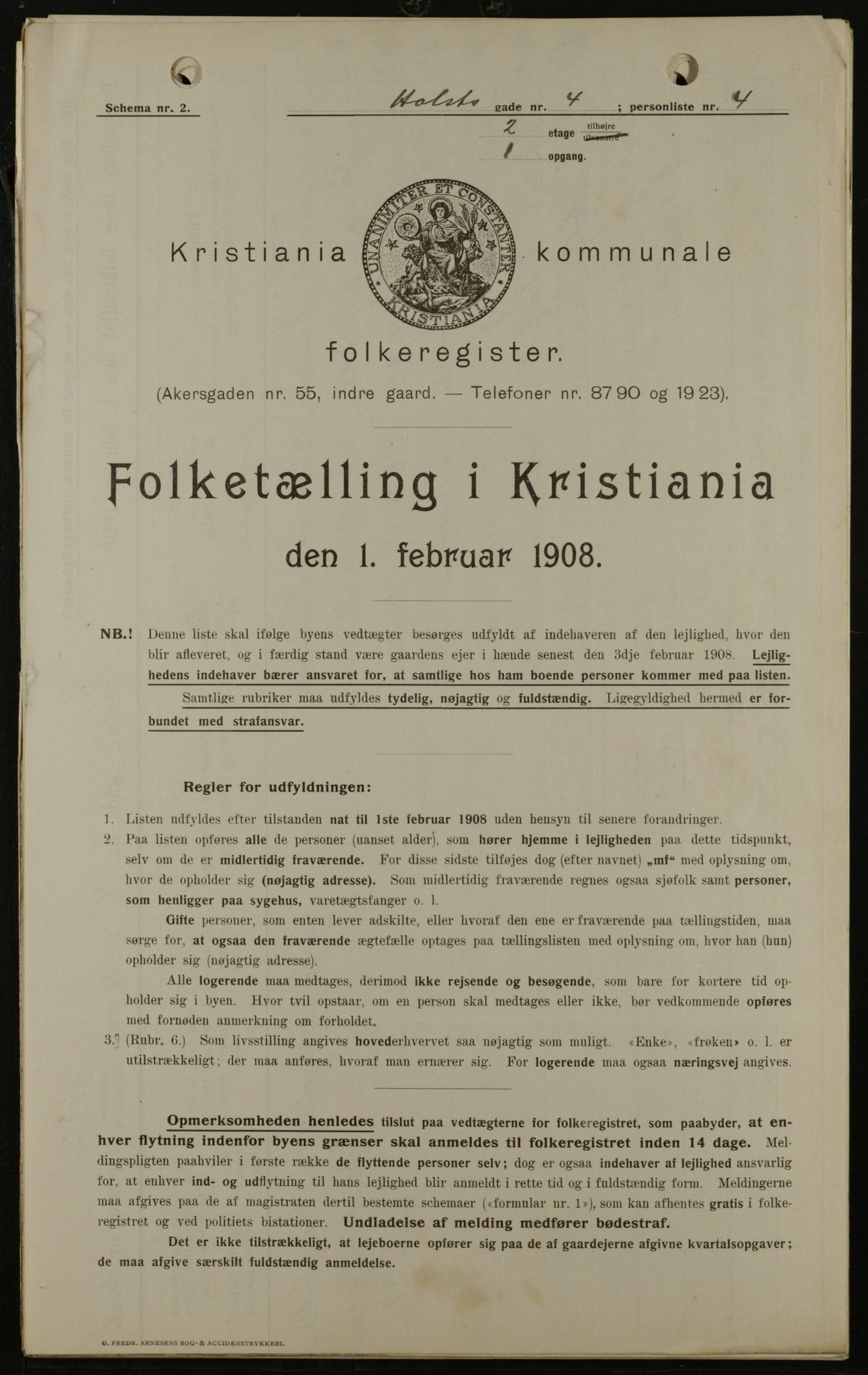 OBA, Municipal Census 1908 for Kristiania, 1908, p. 36859