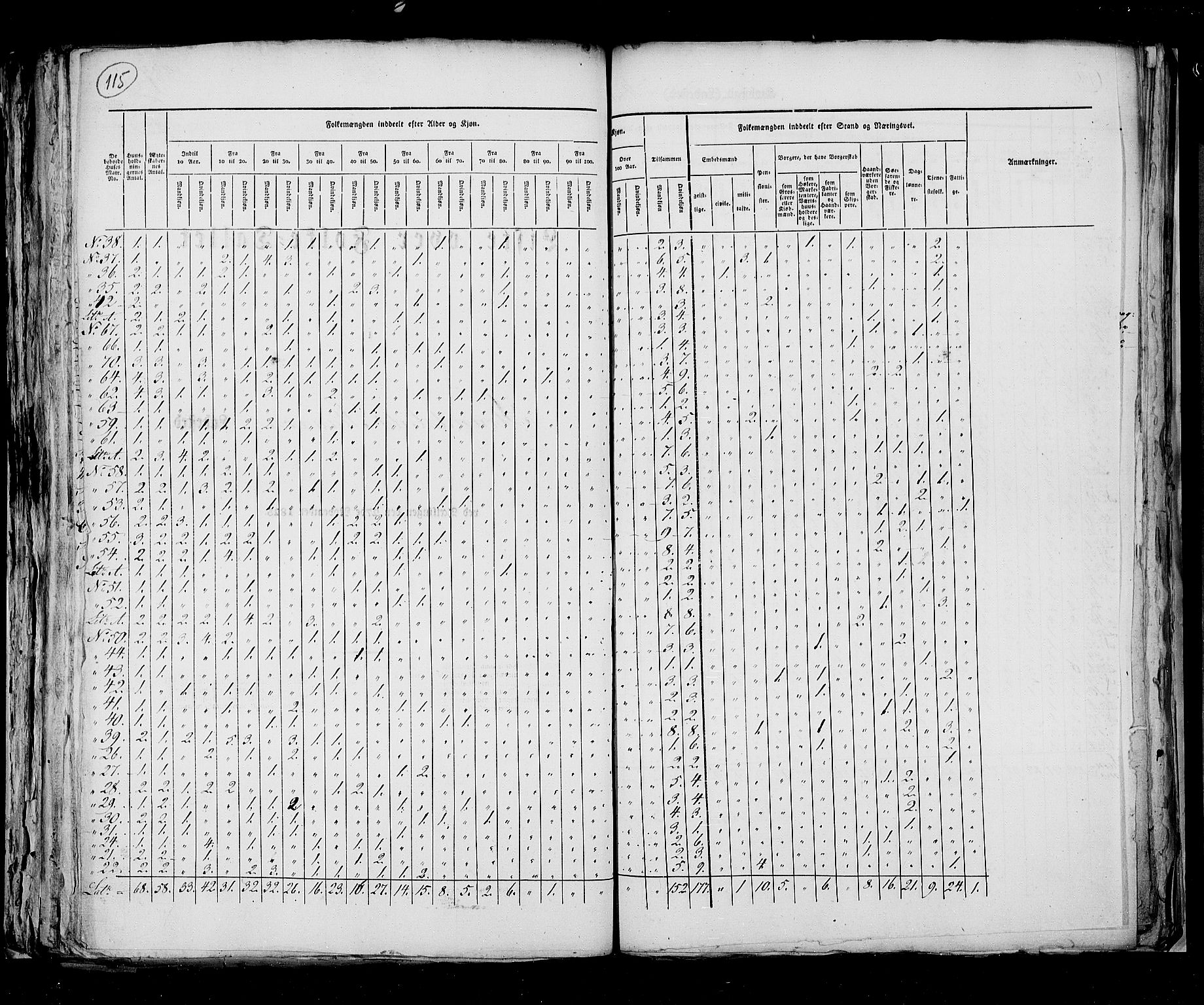 RA, Census 1825, vol. 8: Jarlsberg og Larvik amt, 1825, p. 115