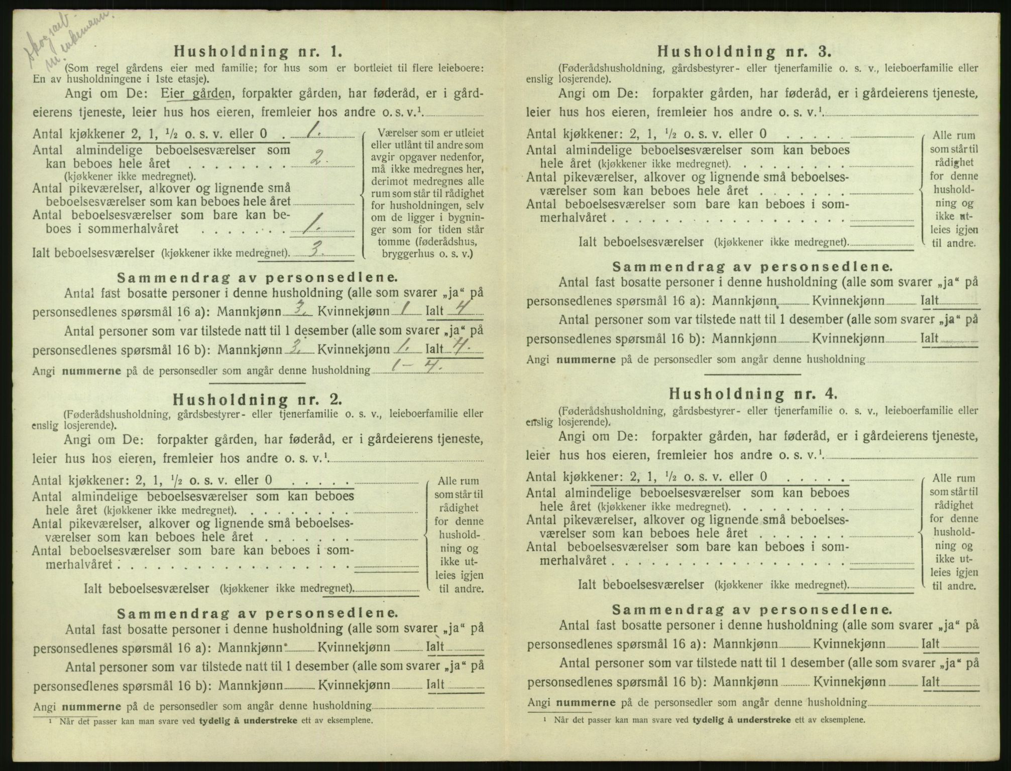 SAK, 1920 census for Gjøvdal, 1920, p. 173