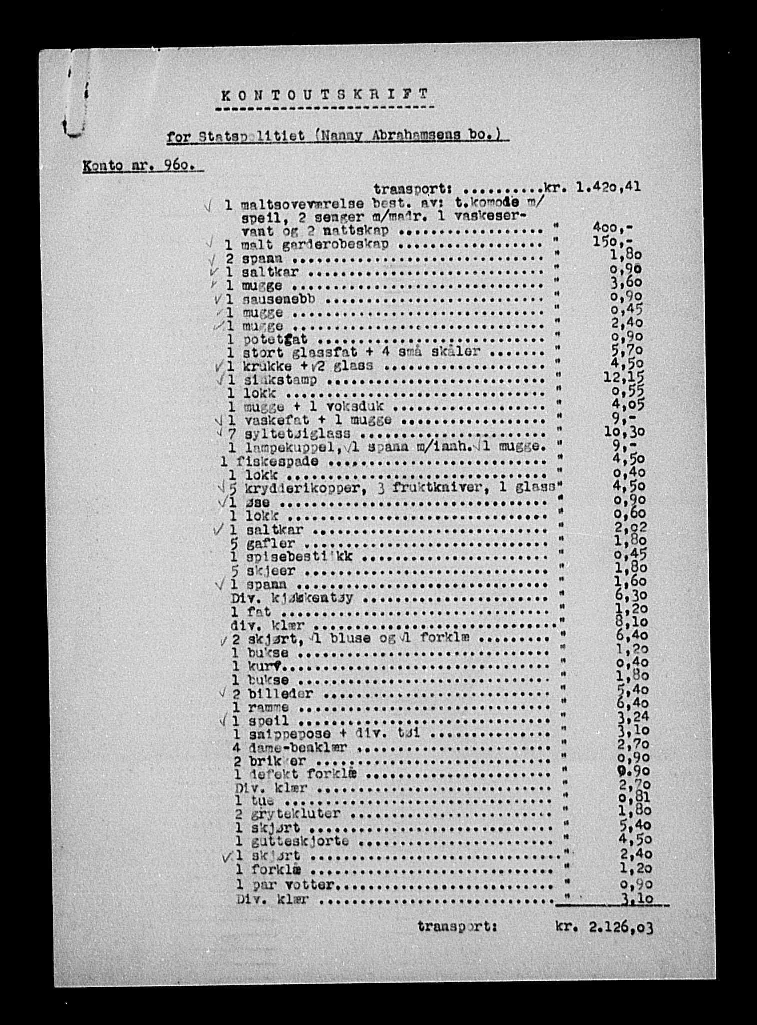 Justisdepartementet, Tilbakeføringskontoret for inndratte formuer, RA/S-1564/H/Hc/Hca/L0892: --, 1945-1947, p. 264