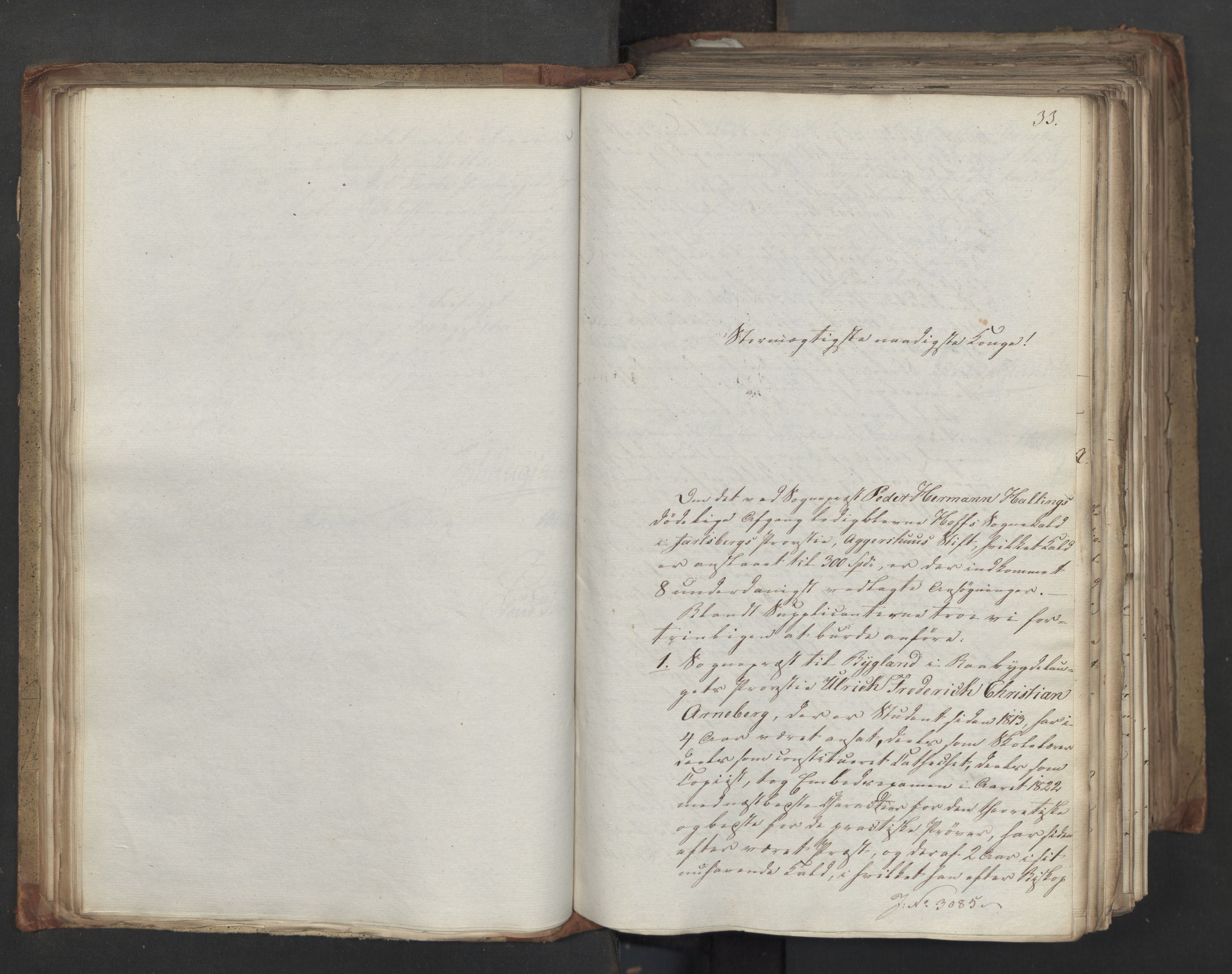 Statsrådsavdelingen i Stockholm, AV/RA-S-1003/D/Da/L0045: Regjeringsinnstillinger nr. 3067-3307, 1826, p. 50