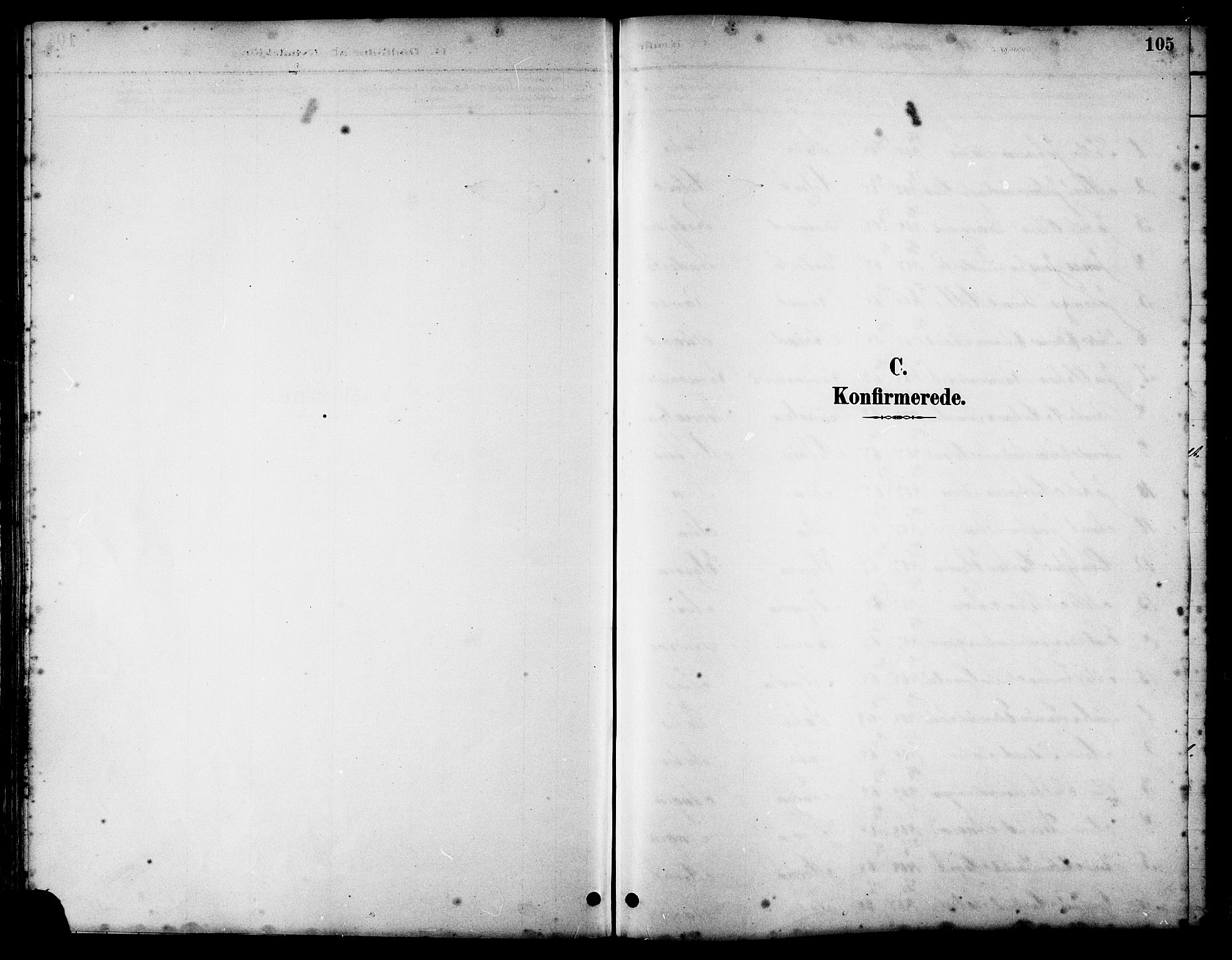Ministerialprotokoller, klokkerbøker og fødselsregistre - Sør-Trøndelag, SAT/A-1456/658/L0726: Parish register (copy) no. 658C02, 1883-1908, p. 105