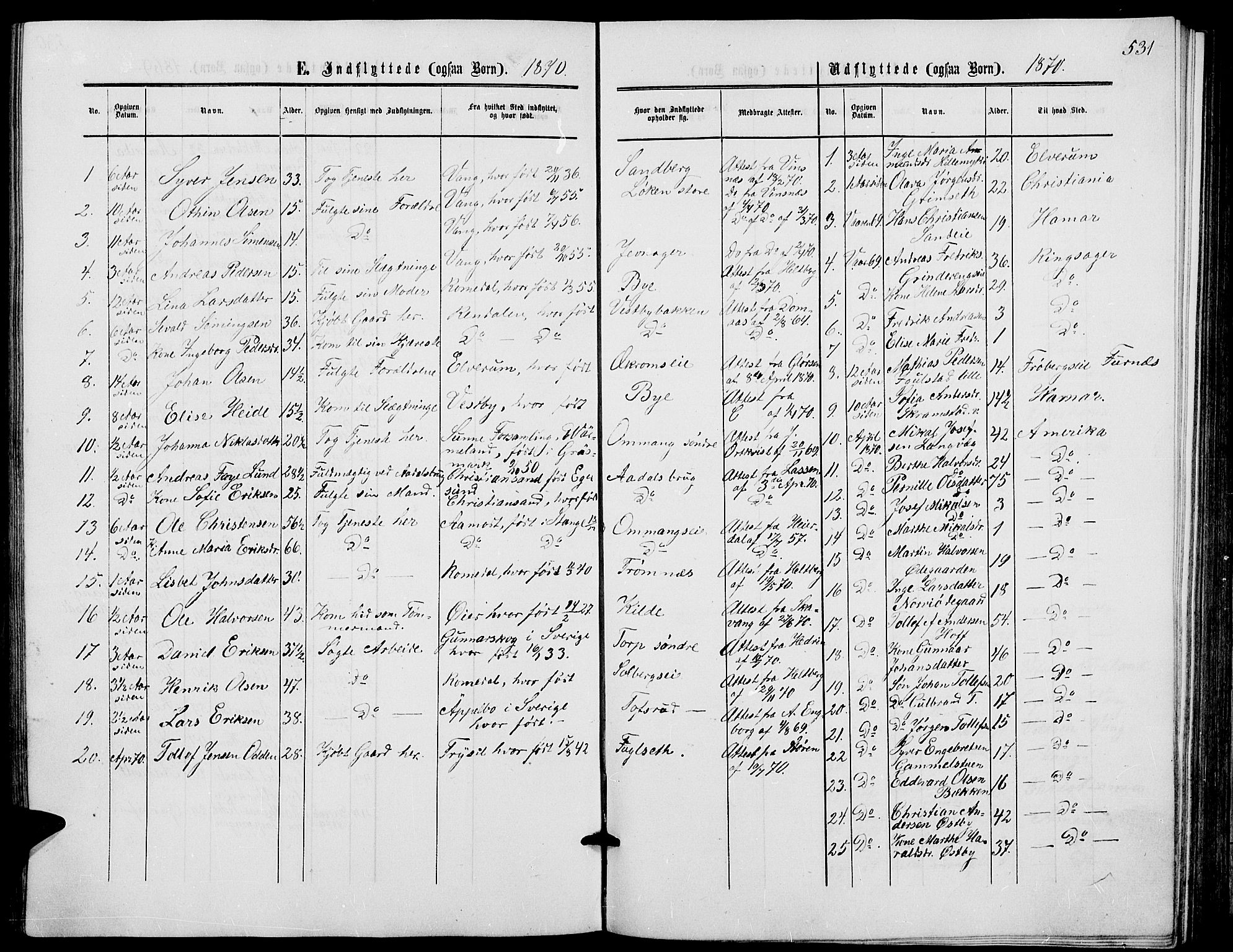 Løten prestekontor, AV/SAH-PREST-022/L/La/L0004: Parish register (copy) no. 4, 1863-1877, p. 531