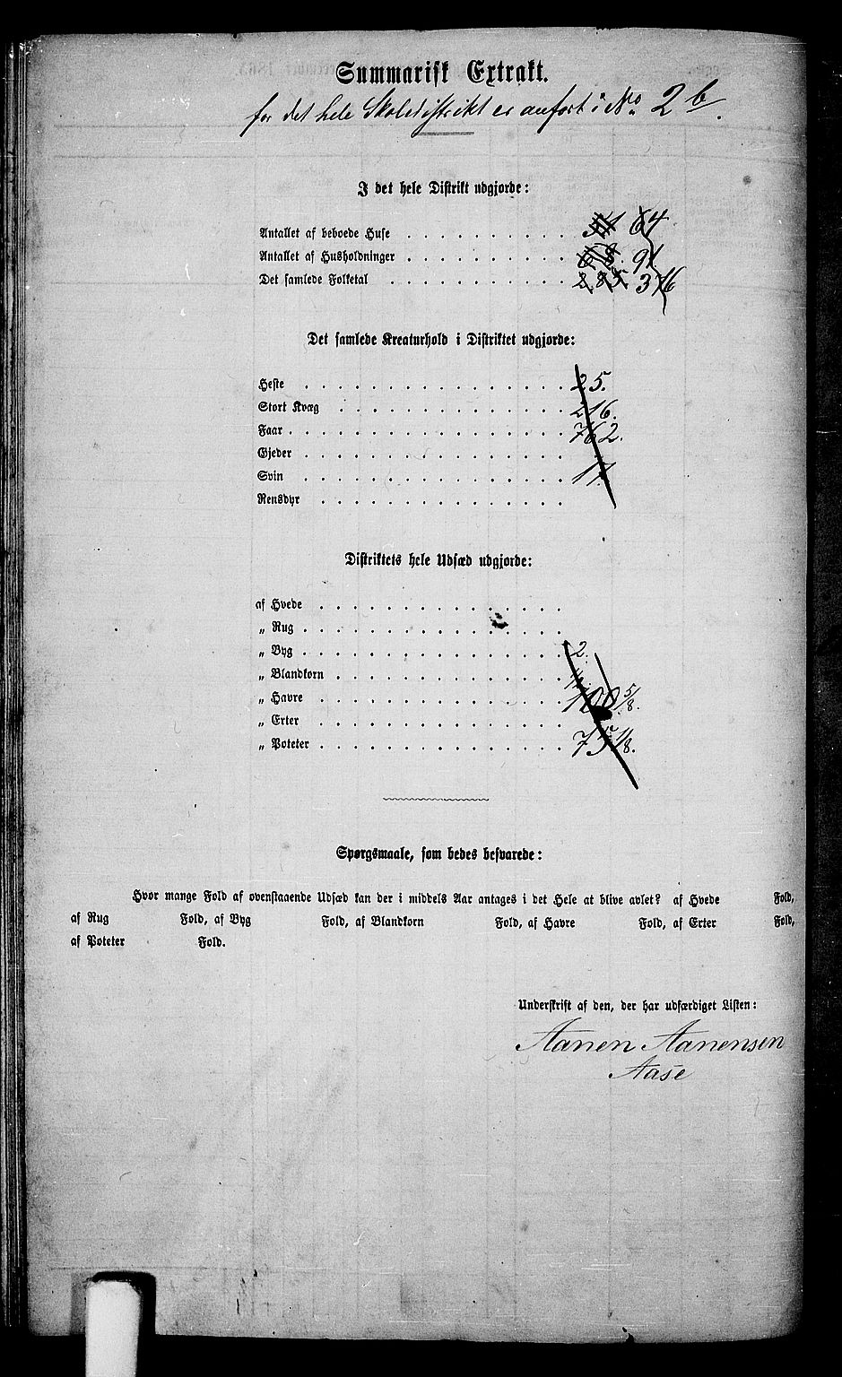 RA, 1865 census for Sveio, 1865, p. 78