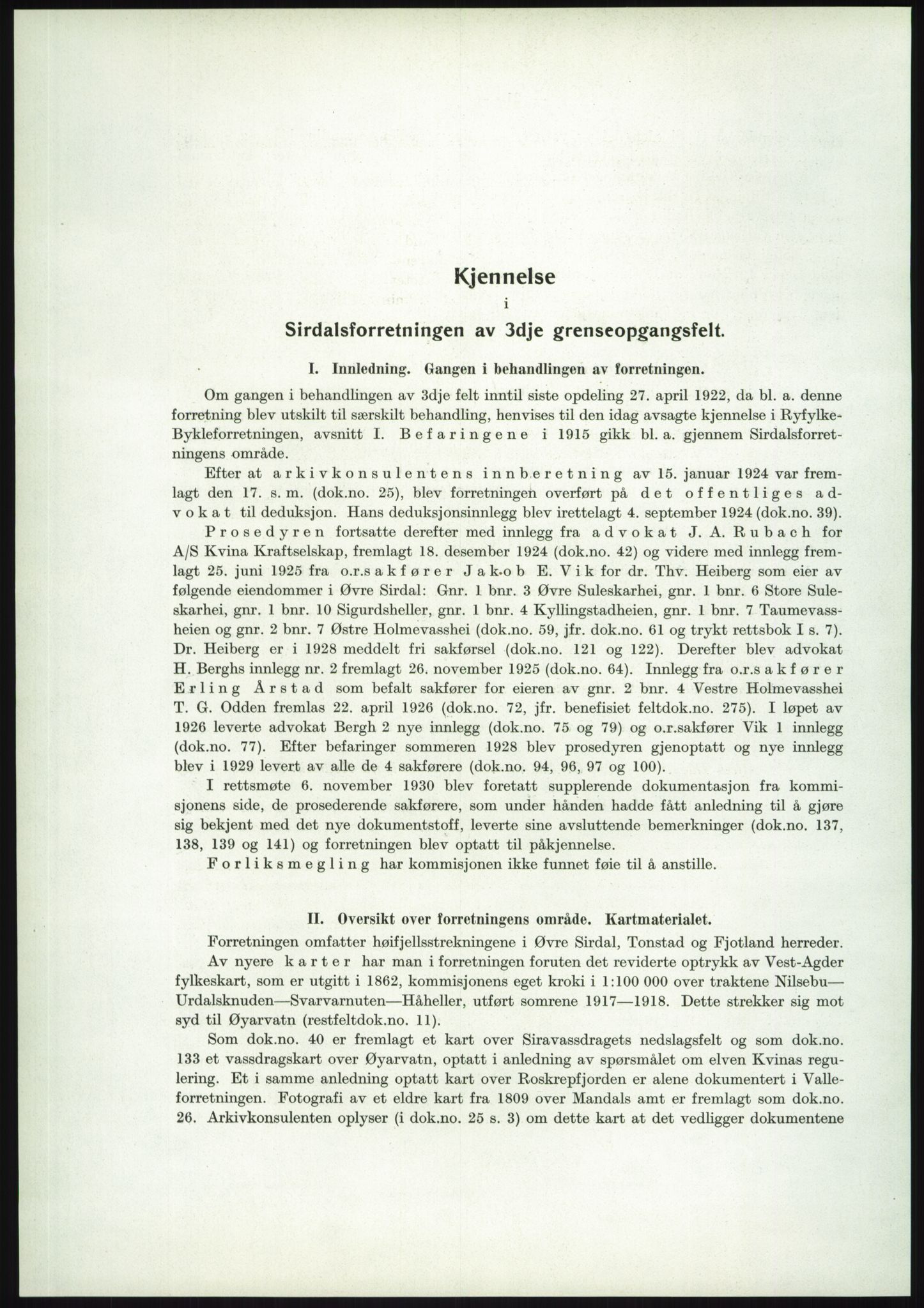 Høyfjellskommisjonen, AV/RA-S-1546/X/Xa/L0001: Nr. 1-33, 1909-1953, p. 1551