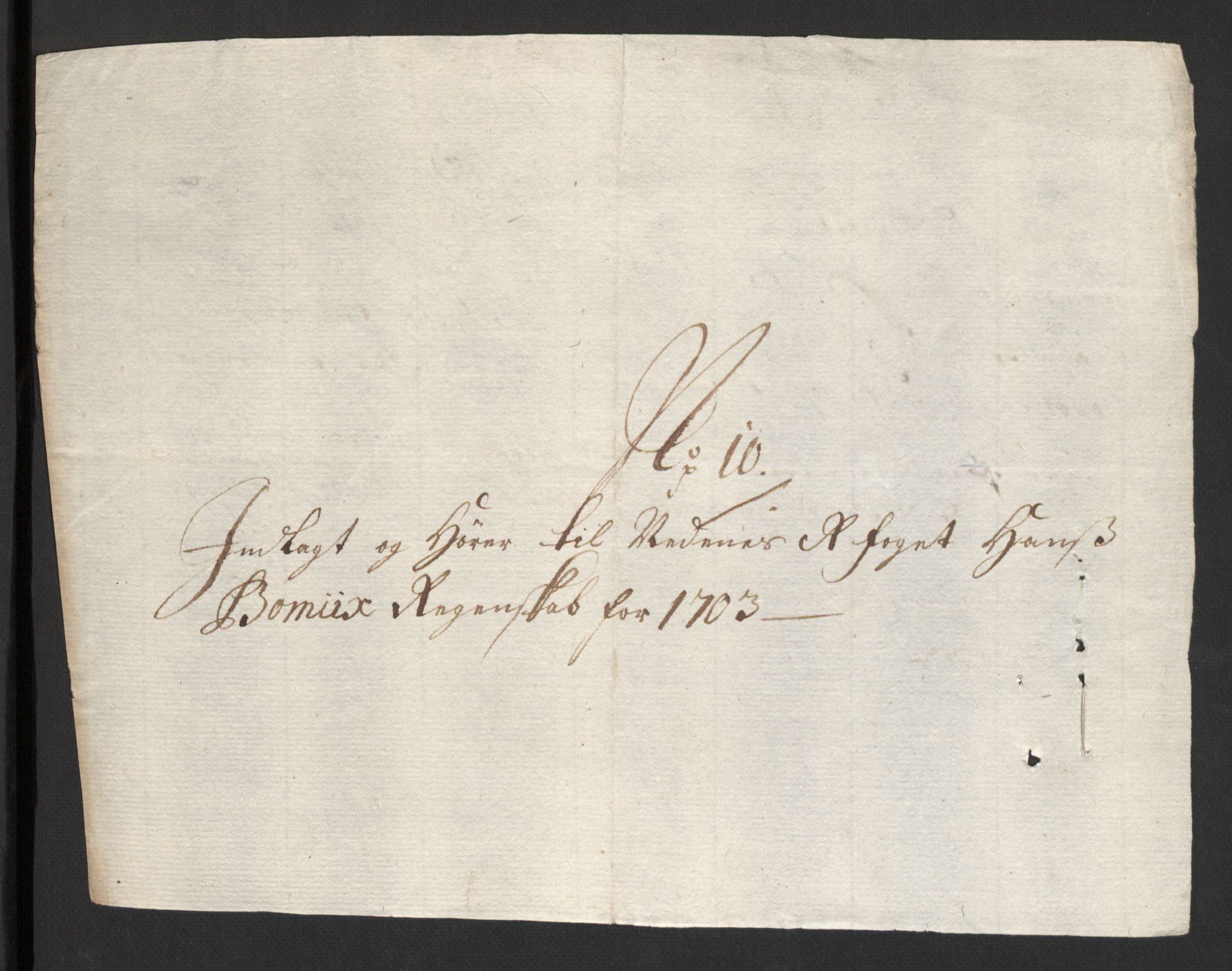 Rentekammeret inntil 1814, Reviderte regnskaper, Fogderegnskap, AV/RA-EA-4092/R39/L2316: Fogderegnskap Nedenes, 1702-1703, p. 221