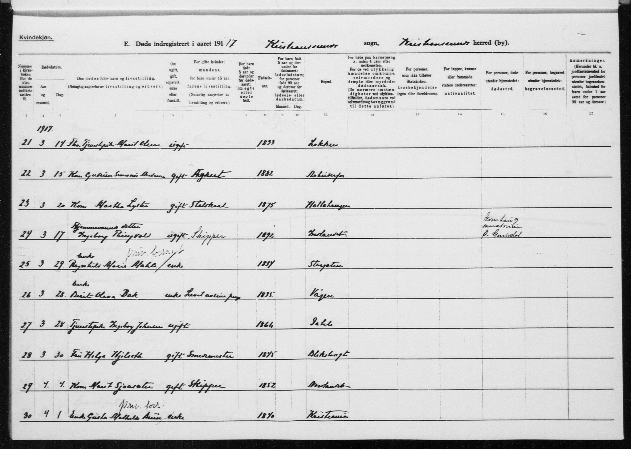 Ministerialprotokoller, klokkerbøker og fødselsregistre - Møre og Romsdal, AV/SAT-A-1454/572/L0863: Parish register (official) no. 572D07, 1917-1935