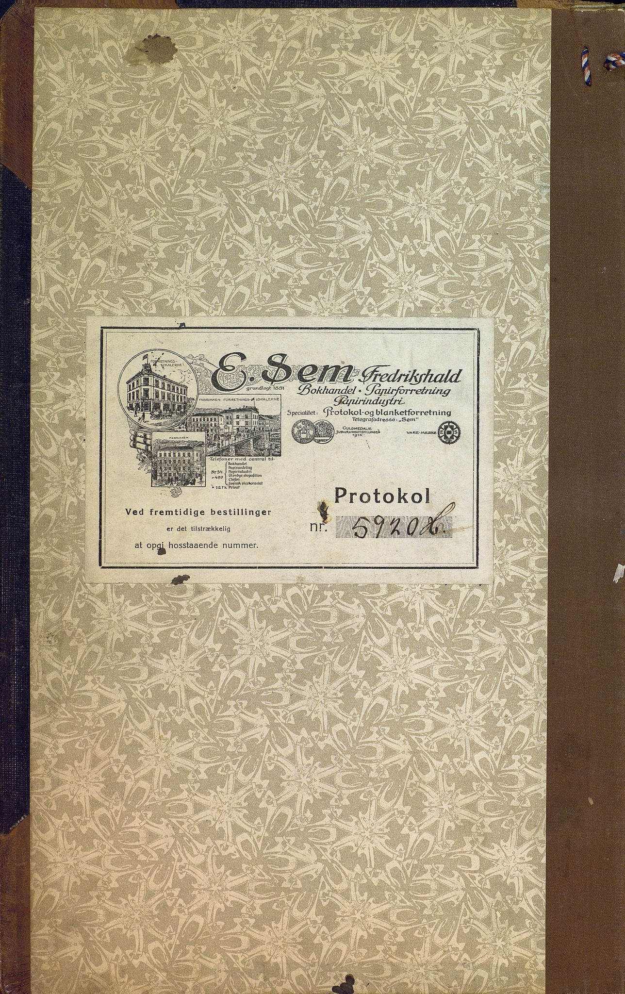 Øvre Sirdal kommune - Formannskapet/Kommunestyret, ARKSOR/1046ØS120/A/L0002: Møtebok (d), 1917-1924