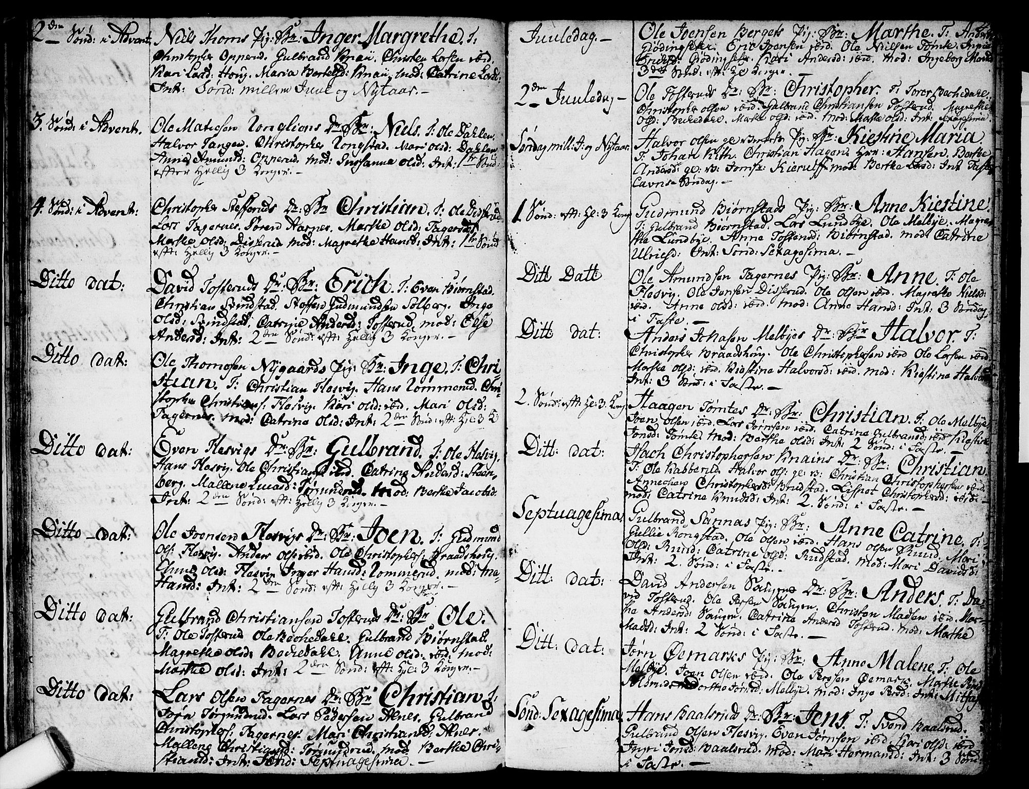 Hurdal prestekontor Kirkebøker, SAO/A-10889/F/Fa/L0001: Parish register (official) no. I 1, 1777-1812, p. 48