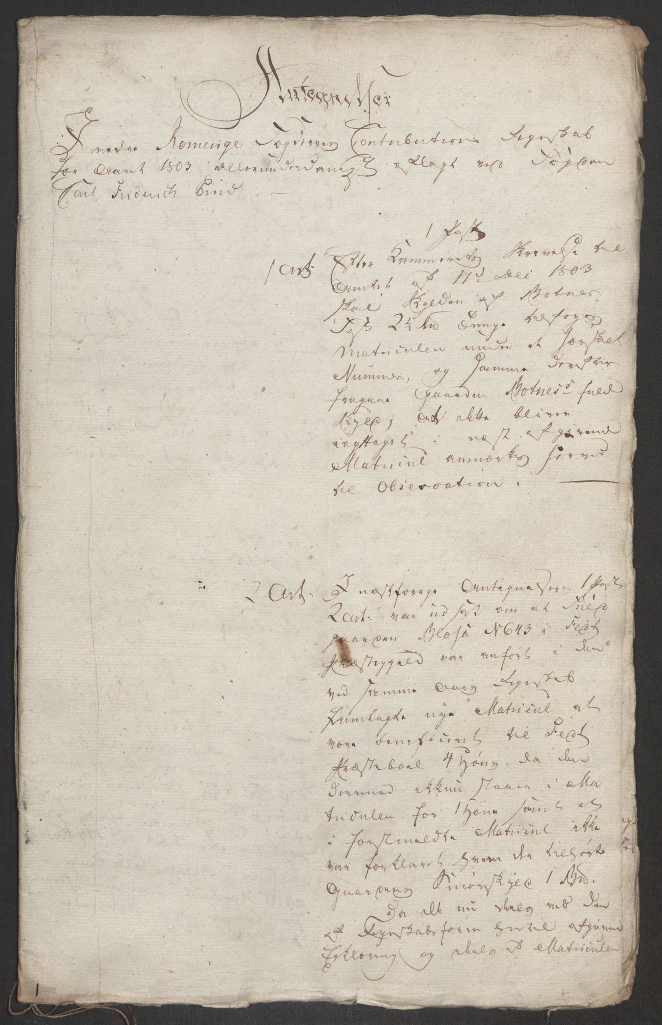 Rentekammeret inntil 1814, Reviderte regnskaper, Fogderegnskap, RA/EA-4092/R11/L0679: Fogderegnskap Nedre Romerike, 1803, p. 618