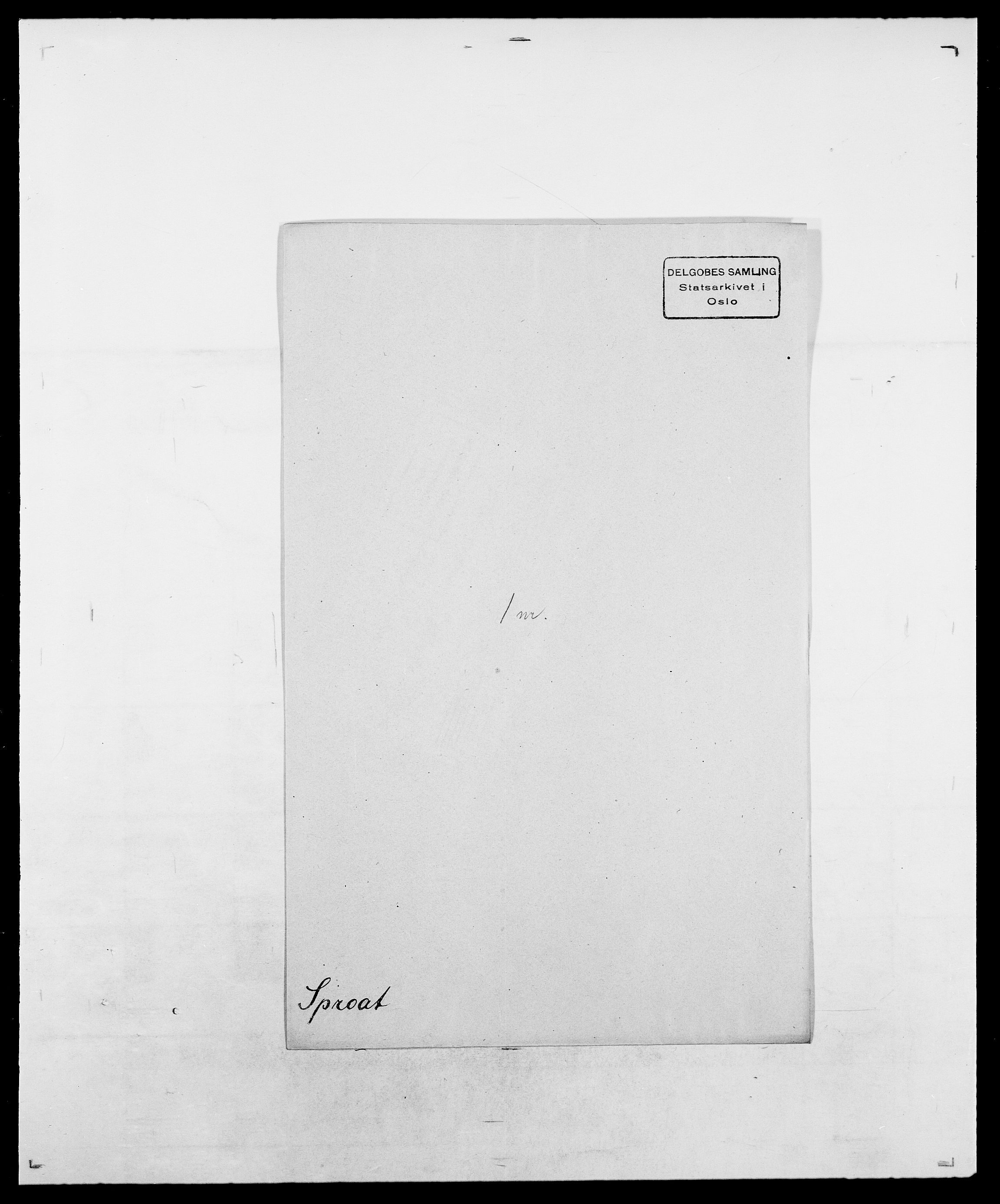 Delgobe, Charles Antoine - samling, AV/SAO-PAO-0038/D/Da/L0036: Skaanør - Staverskov, p. 588