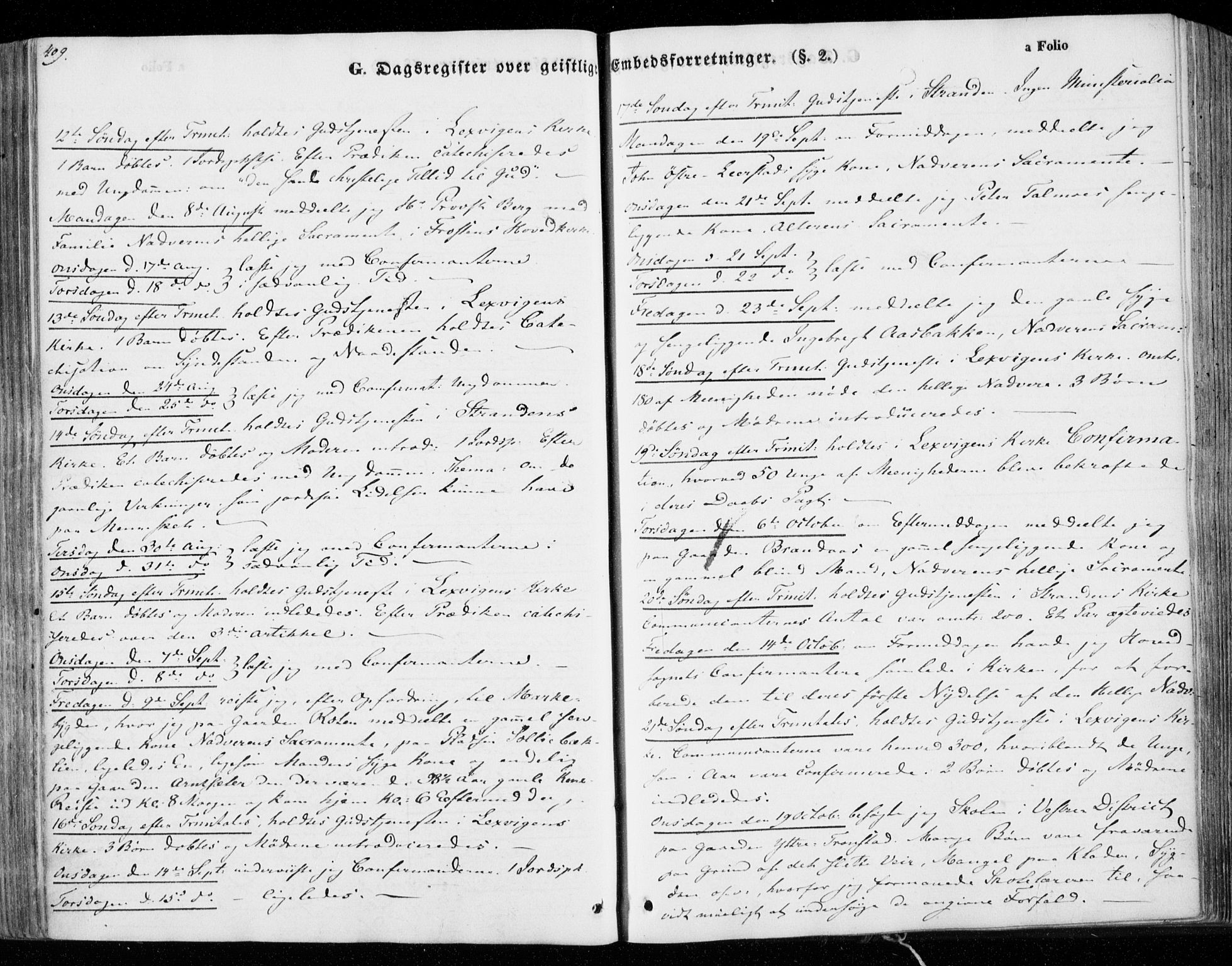 Ministerialprotokoller, klokkerbøker og fødselsregistre - Nord-Trøndelag, SAT/A-1458/701/L0007: Parish register (official) no. 701A07 /1, 1842-1854, p. 409