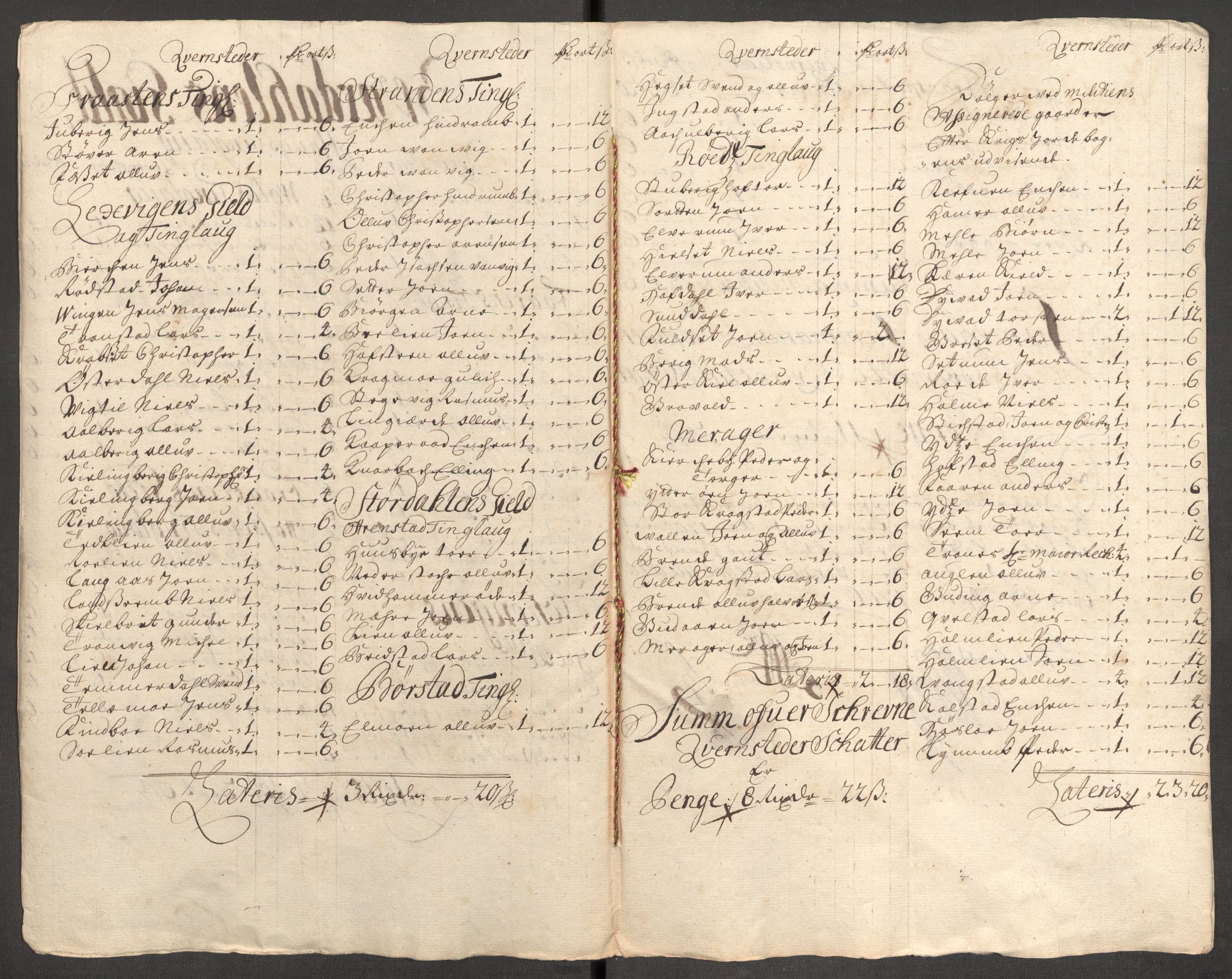 Rentekammeret inntil 1814, Reviderte regnskaper, Fogderegnskap, RA/EA-4092/R62/L4196: Fogderegnskap Stjørdal og Verdal, 1705-1706, p. 183