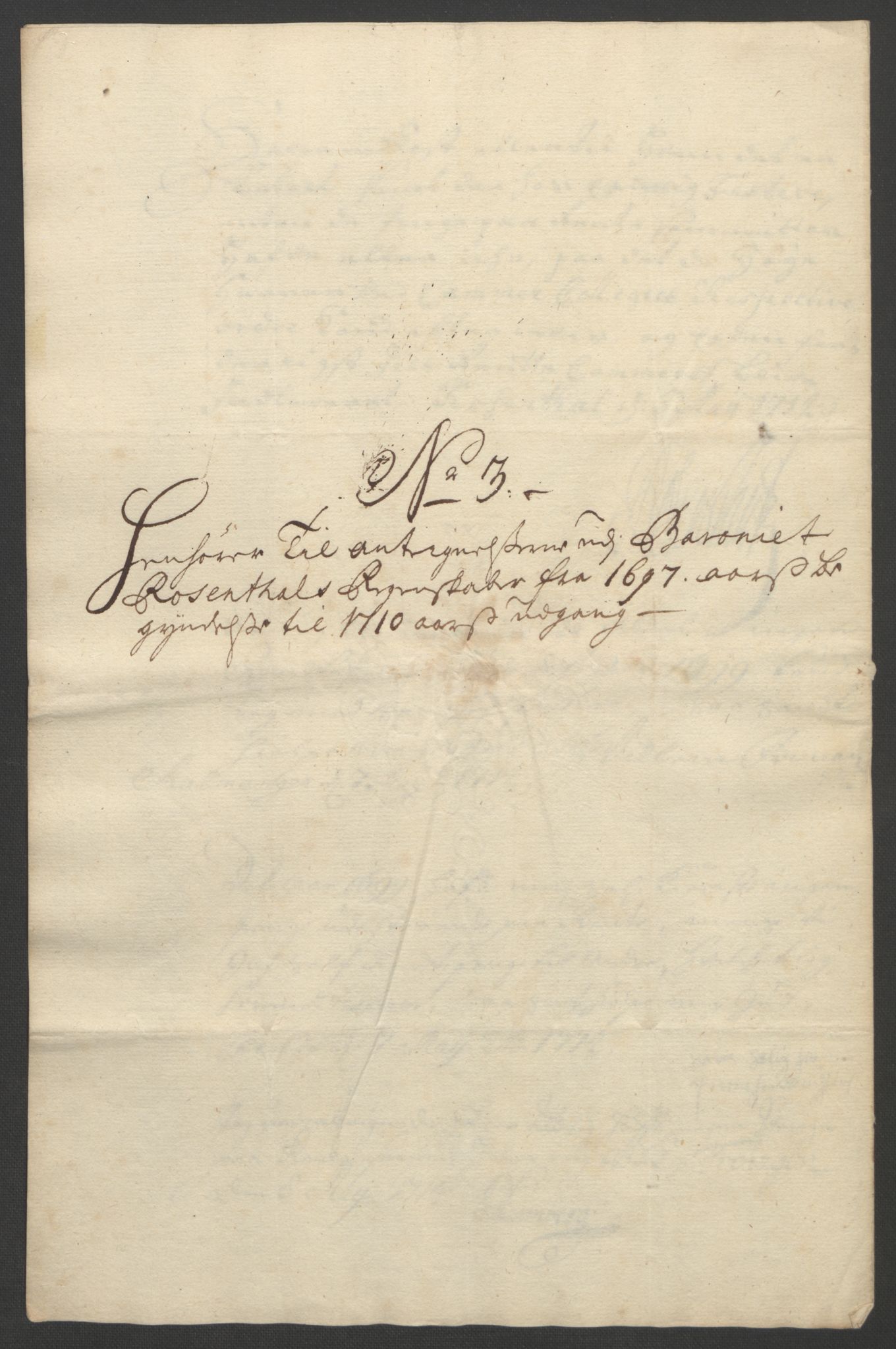 Rentekammeret inntil 1814, Reviderte regnskaper, Fogderegnskap, RA/EA-4092/R49/L3138: Fogderegnskap Rosendal Baroni, 1691-1714, p. 275