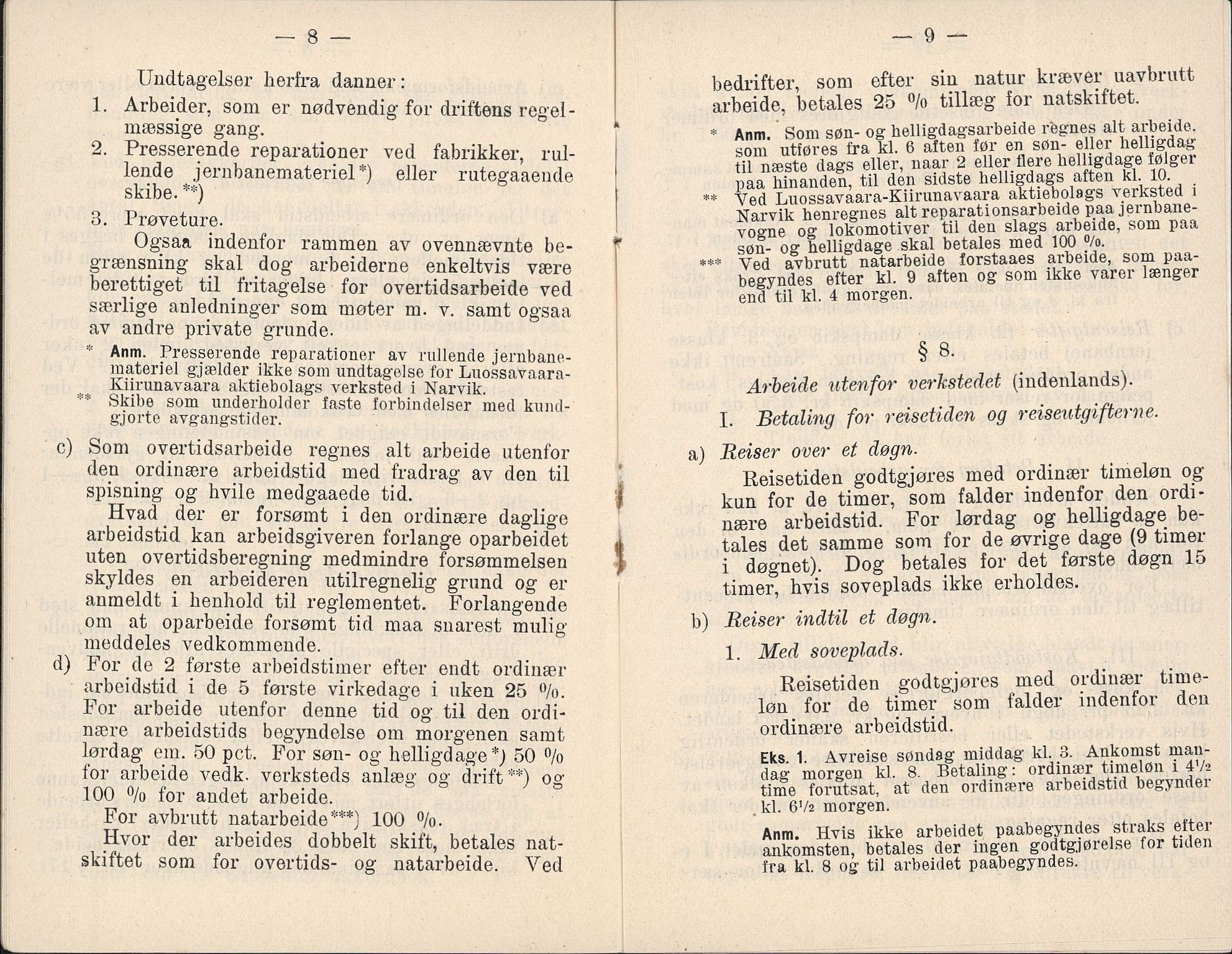 Norsk jern- og metallarbeiderforbund, AAB/ARK-1659/O/L0001/0003: Verkstedsoverenskomsten / Verkstedsoverenskomsten, 1911