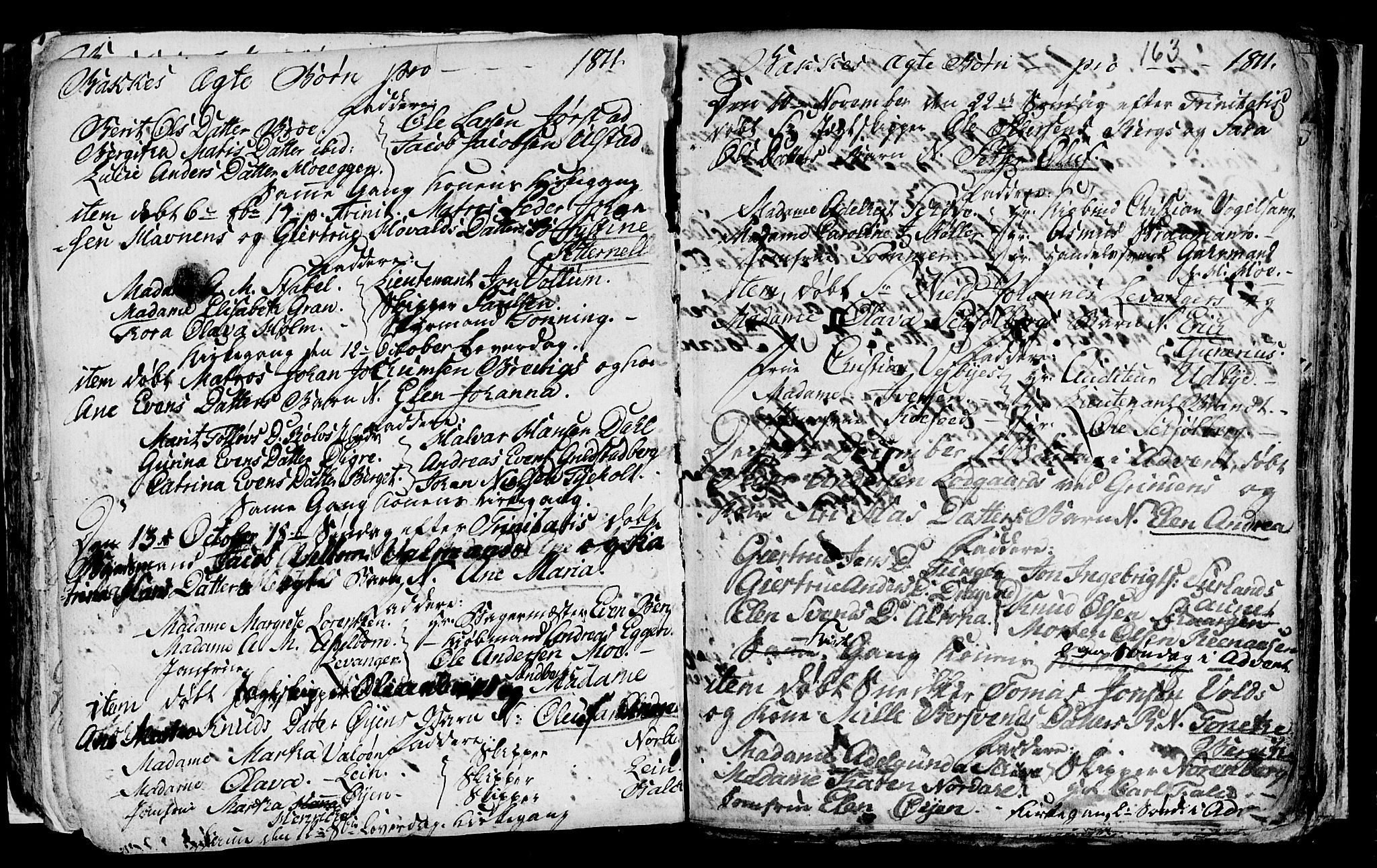 Ministerialprotokoller, klokkerbøker og fødselsregistre - Sør-Trøndelag, SAT/A-1456/604/L0218: Parish register (copy) no. 604C01, 1754-1819, p. 163