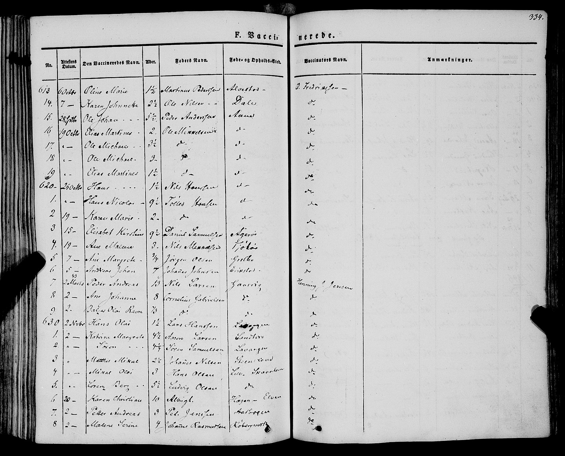 Trondenes sokneprestkontor, SATØ/S-1319/H/Ha/L0009kirke: Parish register (official) no. 9, 1841-1852, p. 334