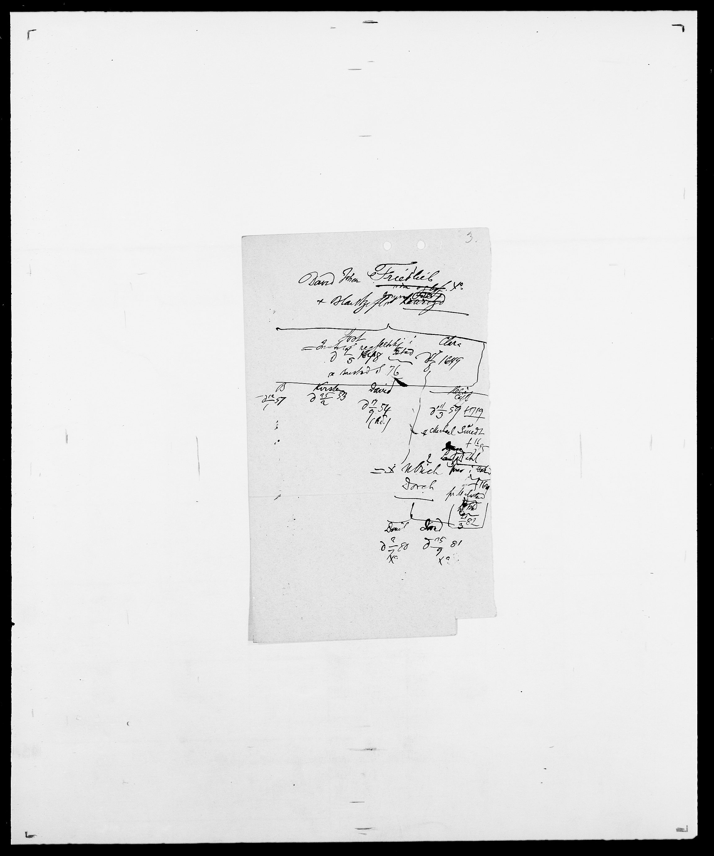 Delgobe, Charles Antoine - samling, SAO/PAO-0038/D/Da/L0012: Flor, Floer, Flohr - Fritzner, p. 908