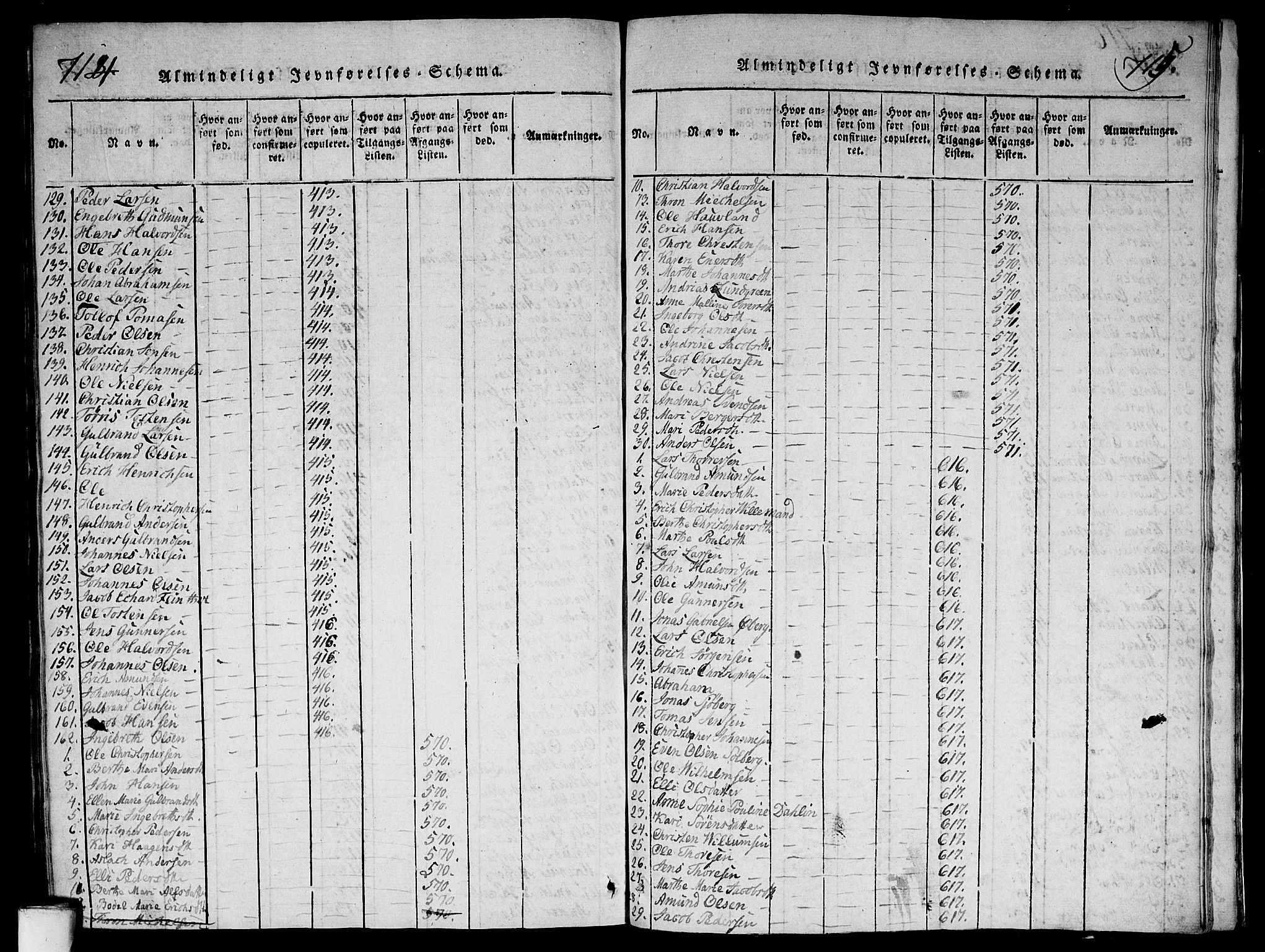 Aker prestekontor kirkebøker, AV/SAO-A-10861/G/L0002: Parish register (copy) no. 2, 1815-1819, p. 714-715