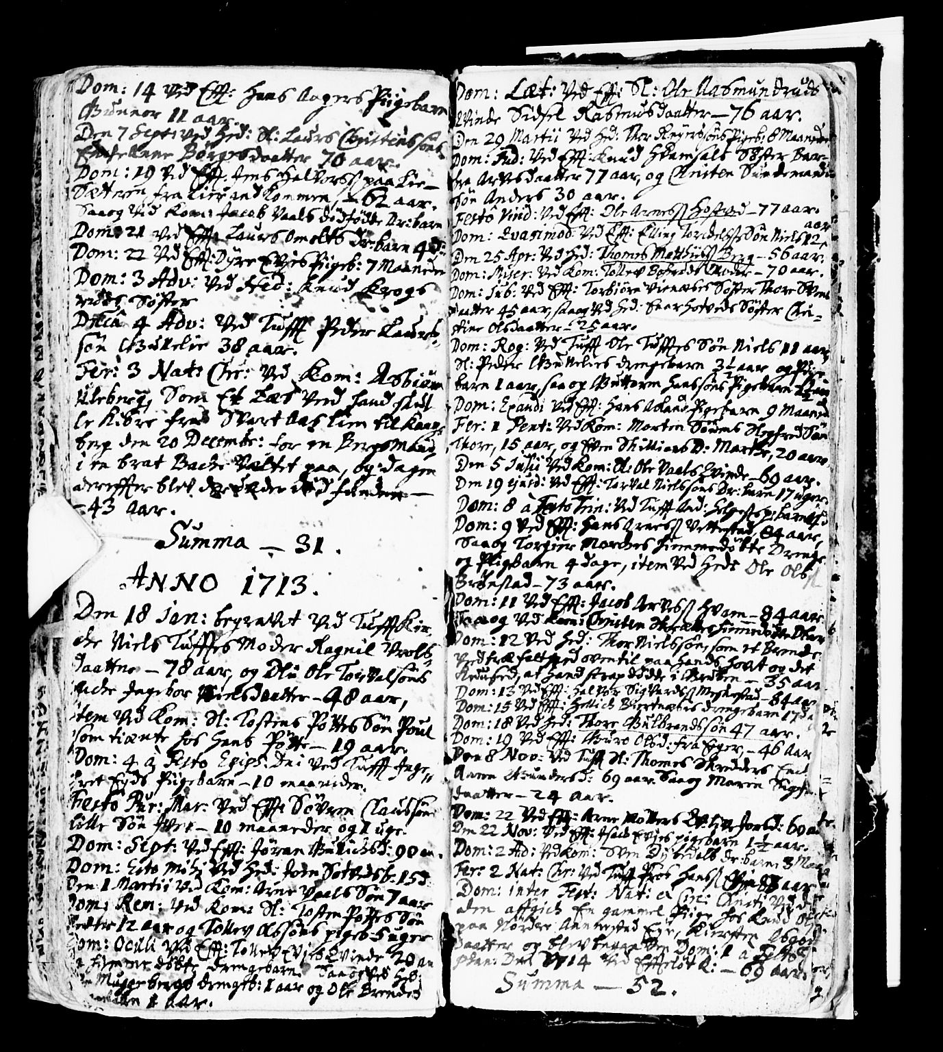 Sandsvær kirkebøker, SAKO/A-244/F/Fa/L0001: Parish register (official) no. I 1, 1665-1725, p. 219