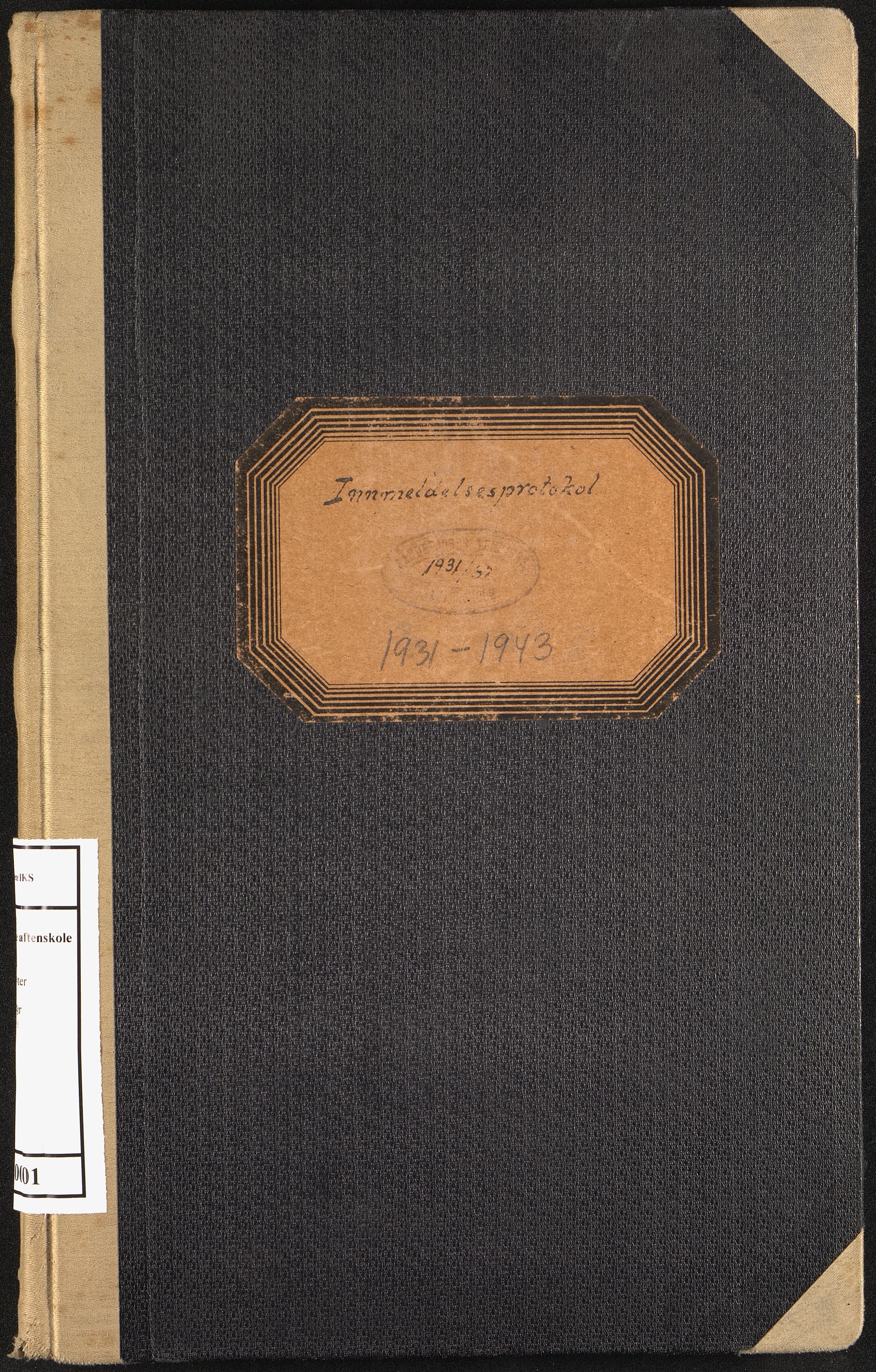 Vestfold fylkeskommune. Sandefjord tekniske aftenskole, VEMU/A-2000/G/L0001: Opptaksprotokoll, Sandefjord tekniske aftenskole, 1909-1919