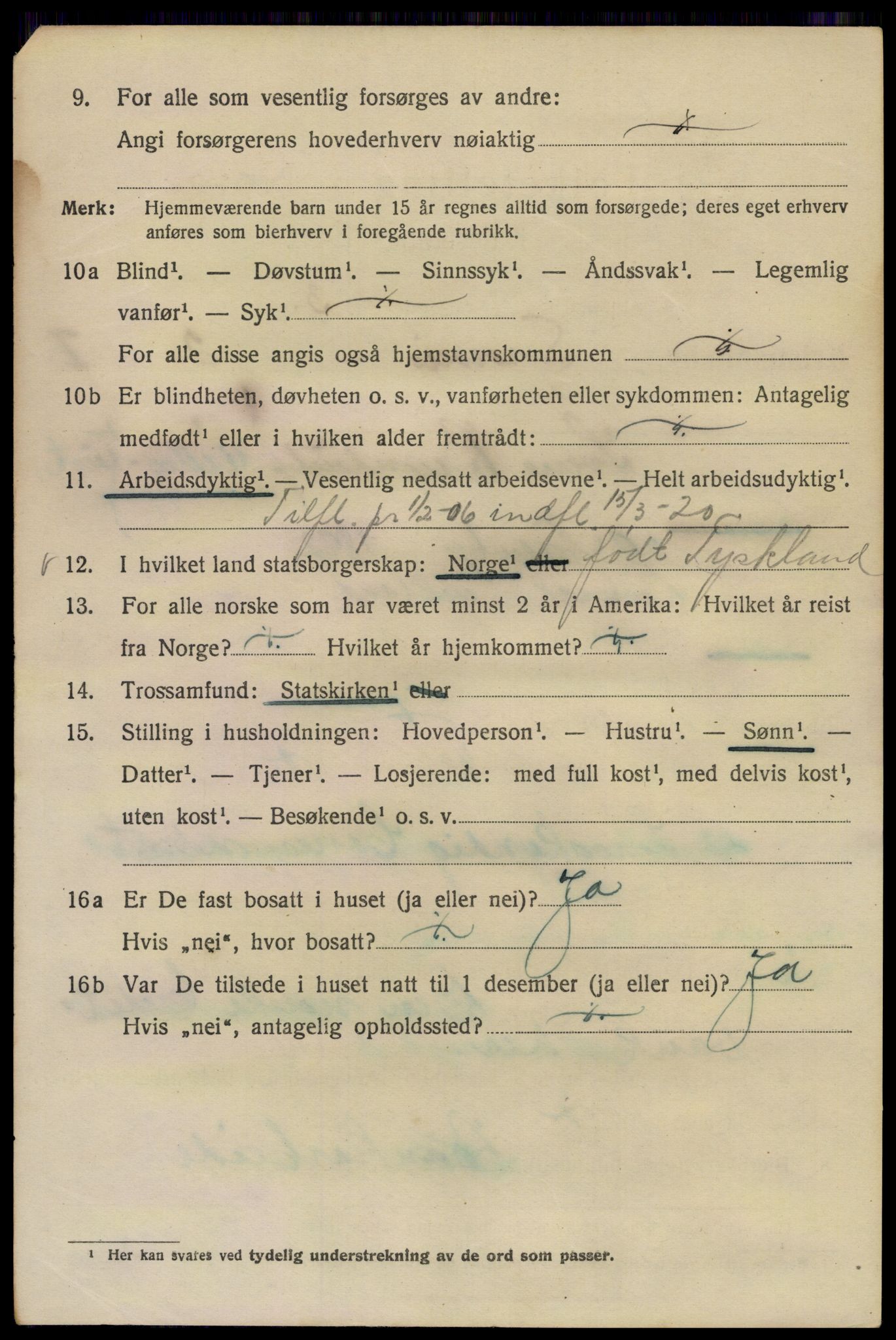 SAO, 1920 census for Kristiania, 1920, p. 531666