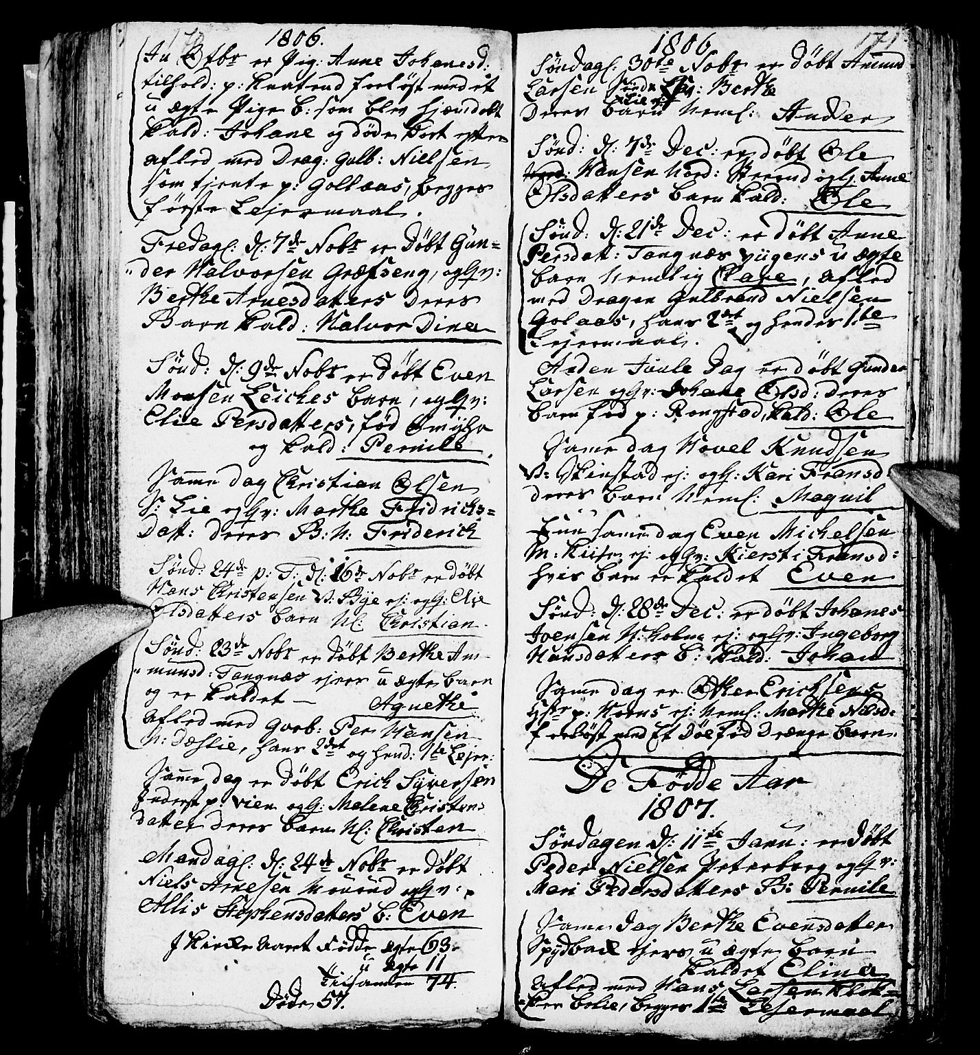 Nes prestekontor, Hedmark, AV/SAH-PREST-020/L/La/L0002: Parish register (copy) no. 2, 1785-1813, p. 170-171