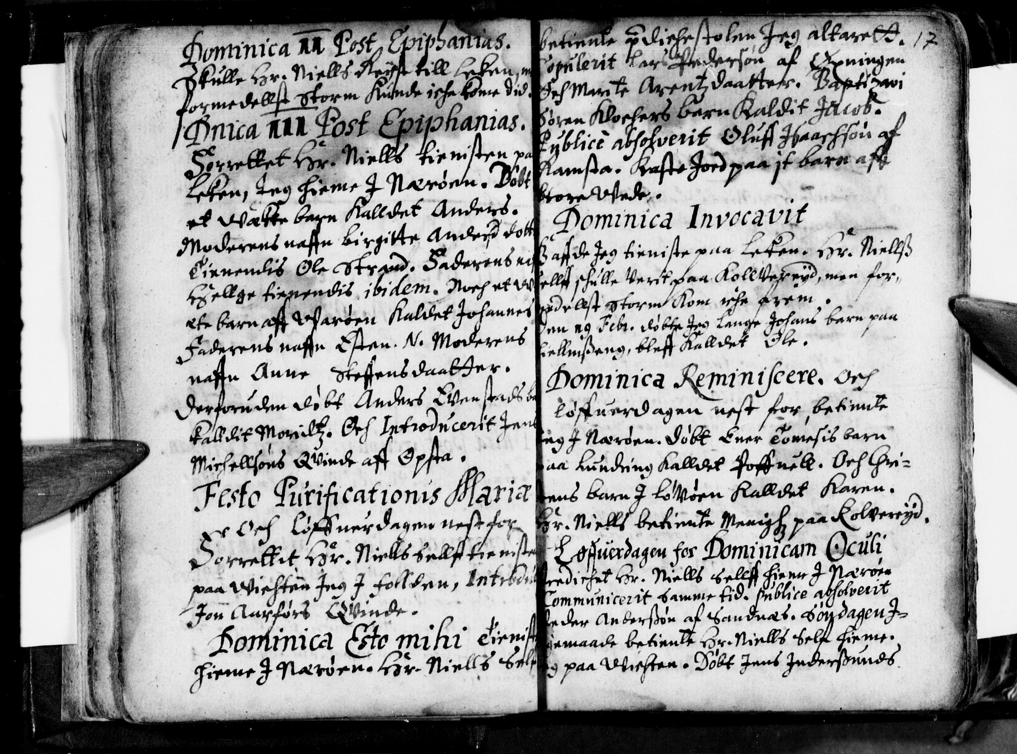 Ministerialprotokoller, klokkerbøker og fødselsregistre - Nordland, AV/SAT-A-1459/853/L0762: Parish register (official) no. 853A01, 1664-1688, p. 17