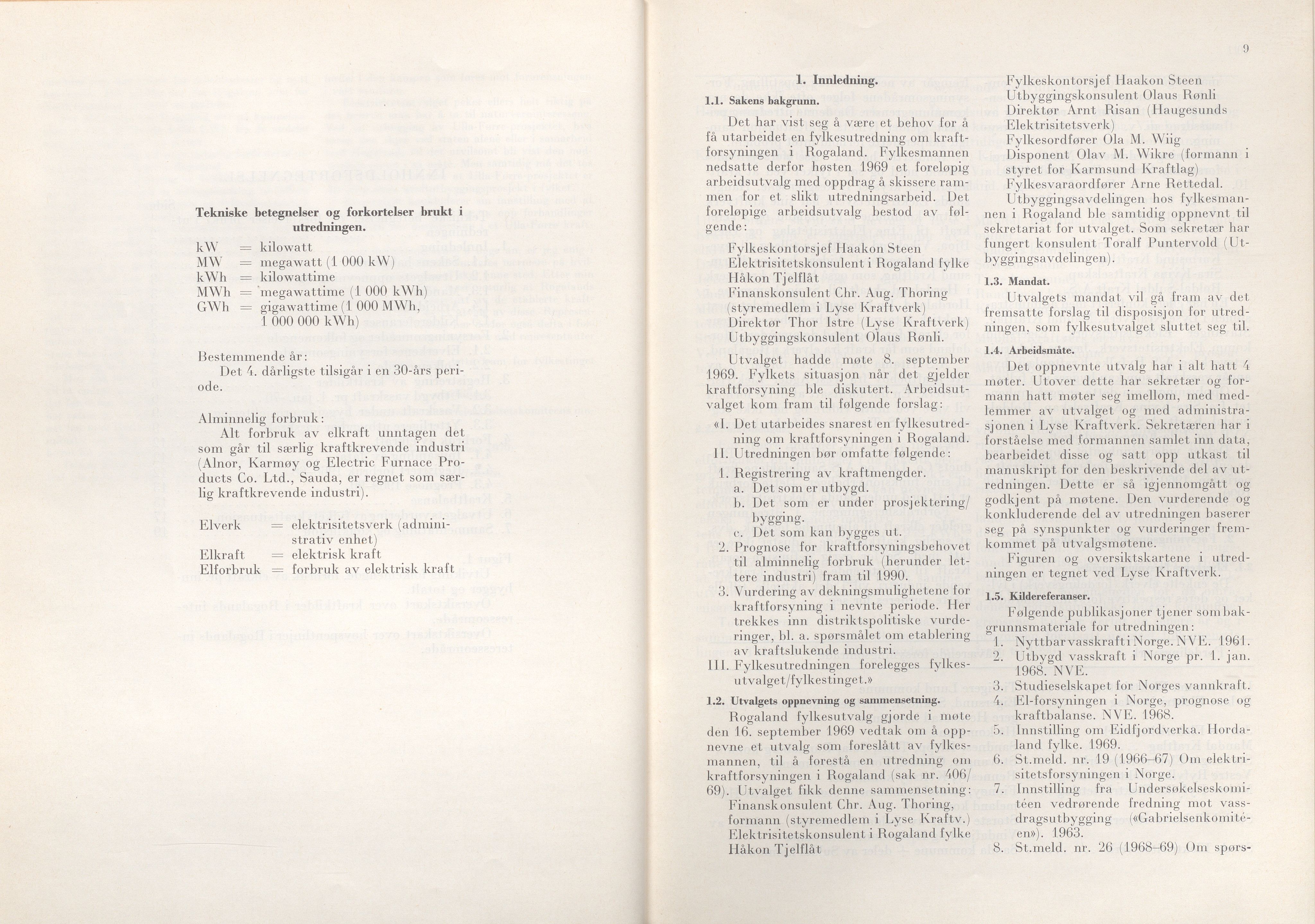 Rogaland fylkeskommune - Fylkesrådmannen , IKAR/A-900/A/Aa/Aaa/L0090: Møtebok , 1970, p. 9