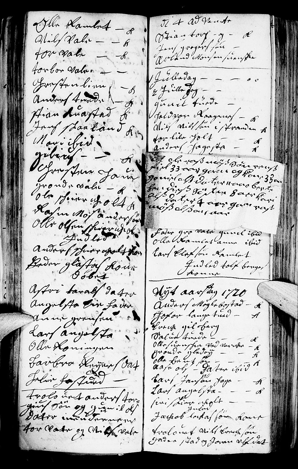 Holt sokneprestkontor, AV/SAK-1111-0021/F/Fb/L0002: Parish register (copy) no. B 2, 1715-1727, p. 80