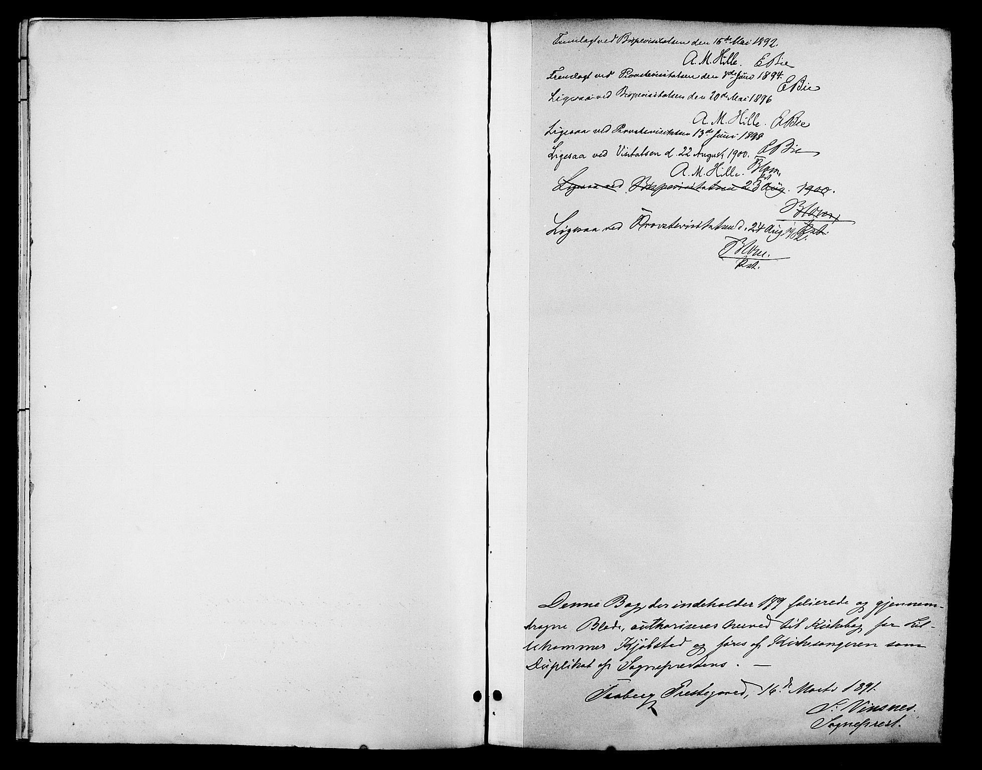 Fåberg prestekontor, SAH/PREST-086/H/Ha/Hab/L0008: Parish register (copy) no. 8, 1891-1900