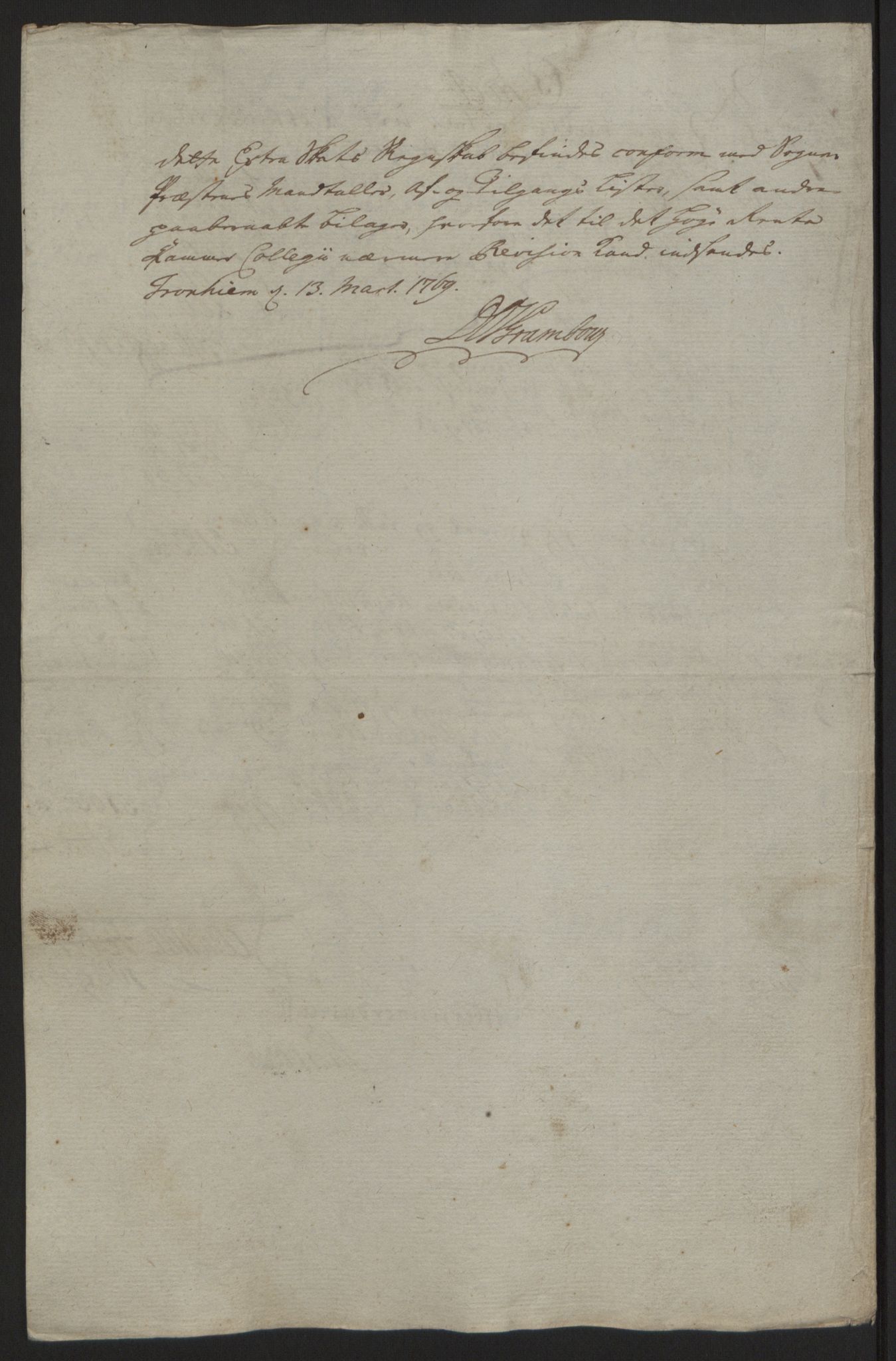 Rentekammeret inntil 1814, Reviderte regnskaper, Fogderegnskap, AV/RA-EA-4092/R64/L4502: Ekstraskatten Namdal, 1762-1772, p. 259