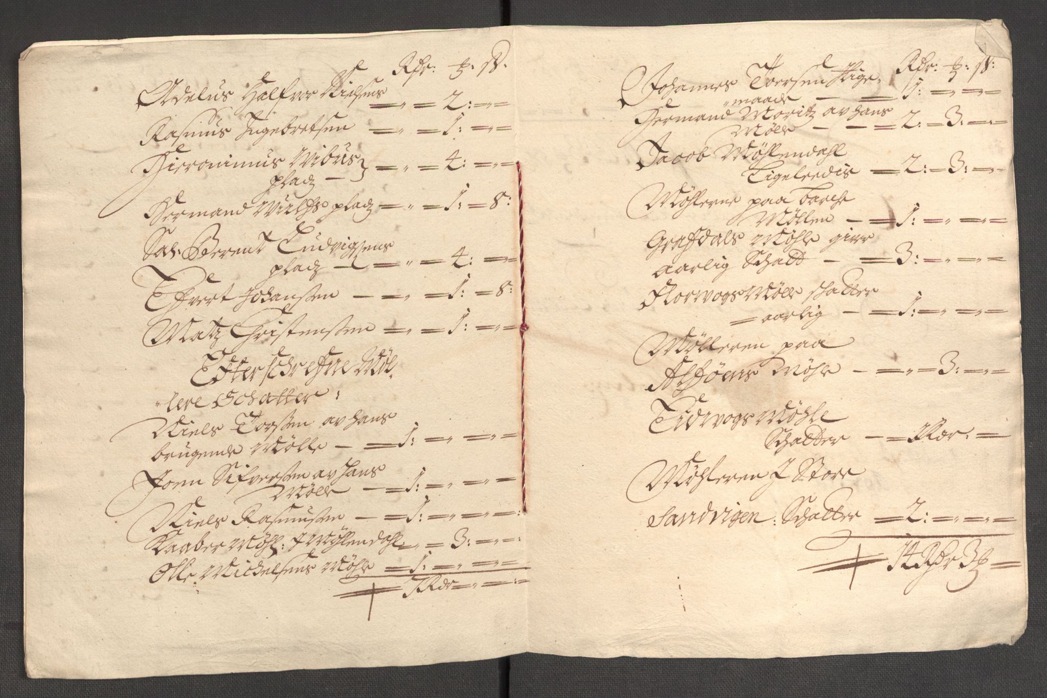 Rentekammeret inntil 1814, Reviderte regnskaper, Fogderegnskap, RA/EA-4092/R51/L3186: Fogderegnskap Nordhordland og Voss, 1702-1703, p. 118