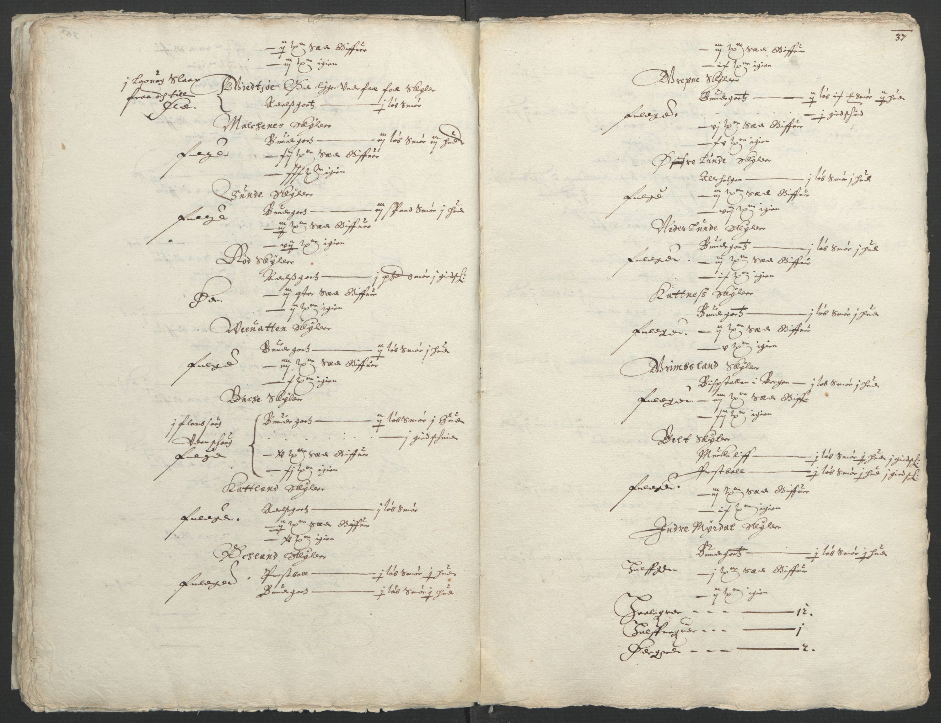 Stattholderembetet 1572-1771, AV/RA-EA-2870/Ek/L0004/0001: Jordebøker til utlikning av garnisonsskatt 1624-1626: / Jordebøker for Bergenhus len, 1626, p. 41