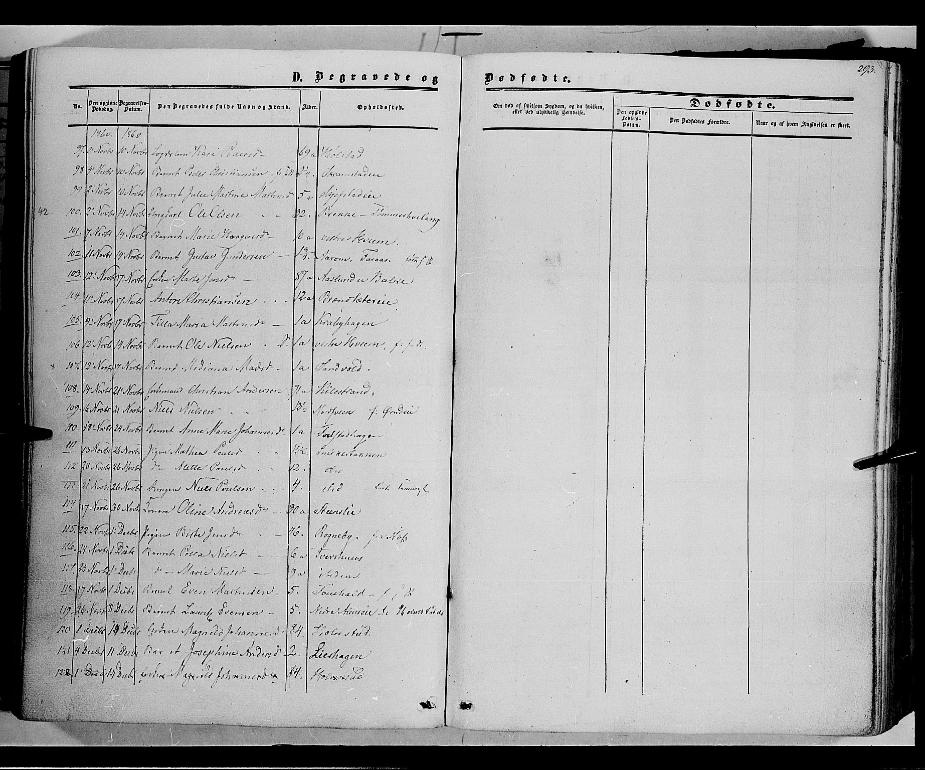 Østre Toten prestekontor, SAH/PREST-104/H/Ha/Haa/L0004: Parish register (official) no. 4, 1857-1865, p. 293