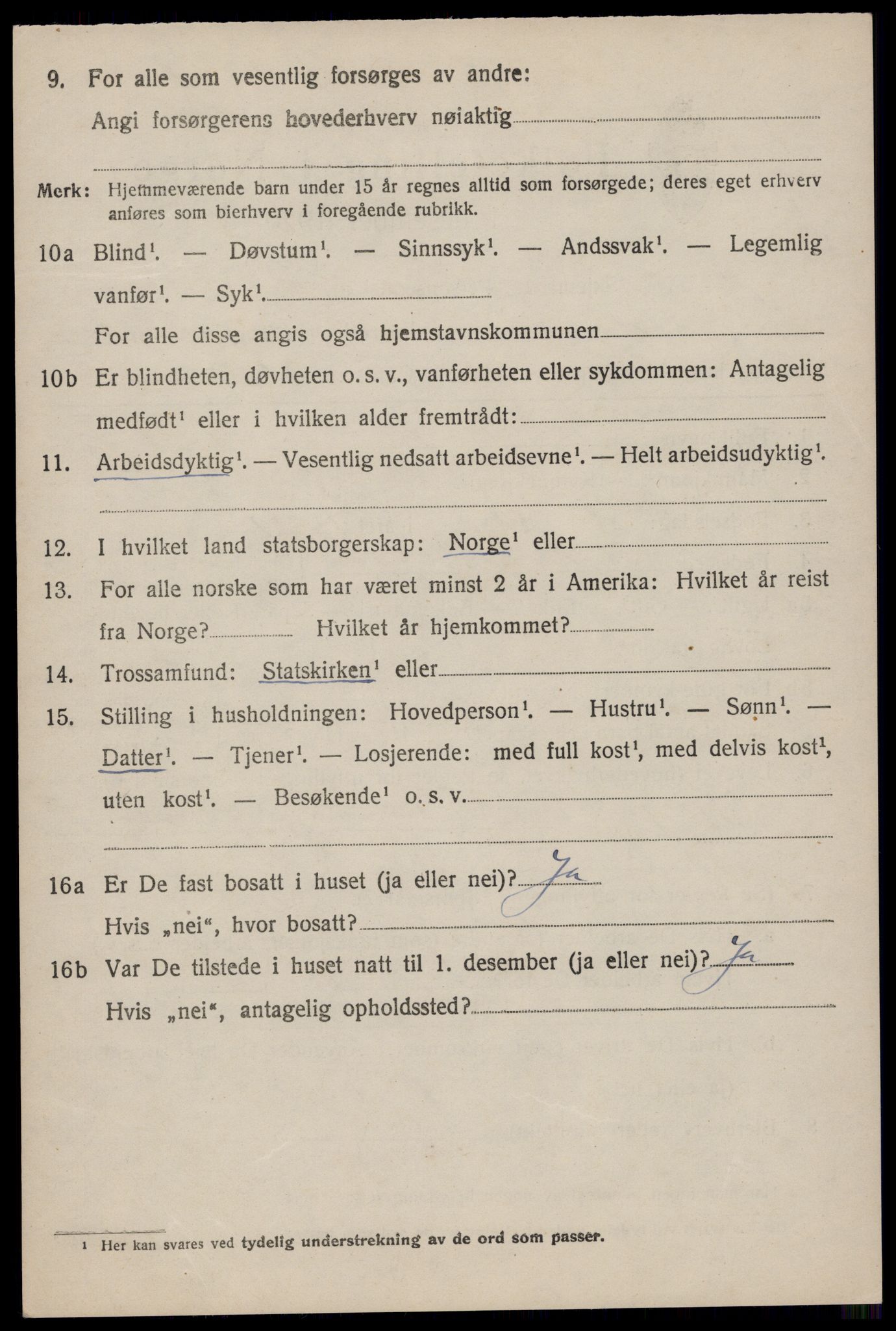 SAKO, 1920 census for Hjartdal, 1920, p. 4019